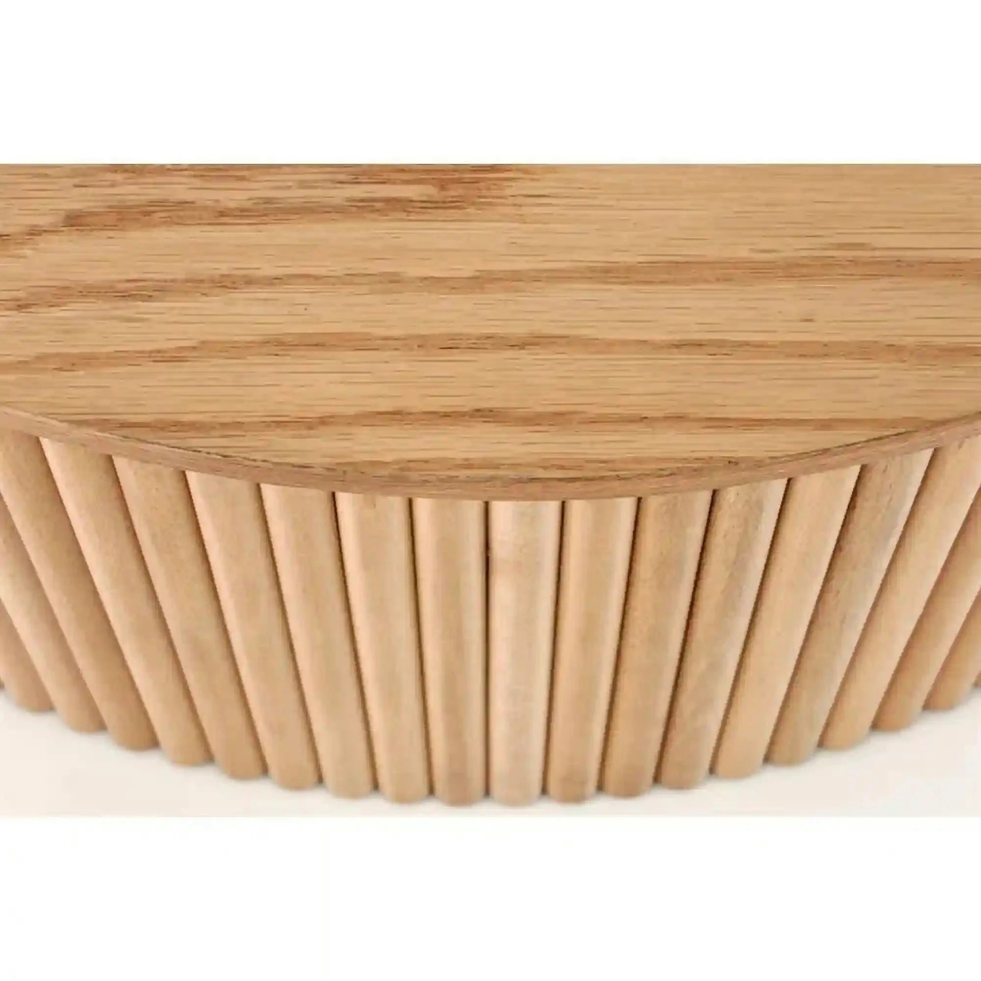 Masuta cafea WOODY, stejar natural, 80x80x41 cm