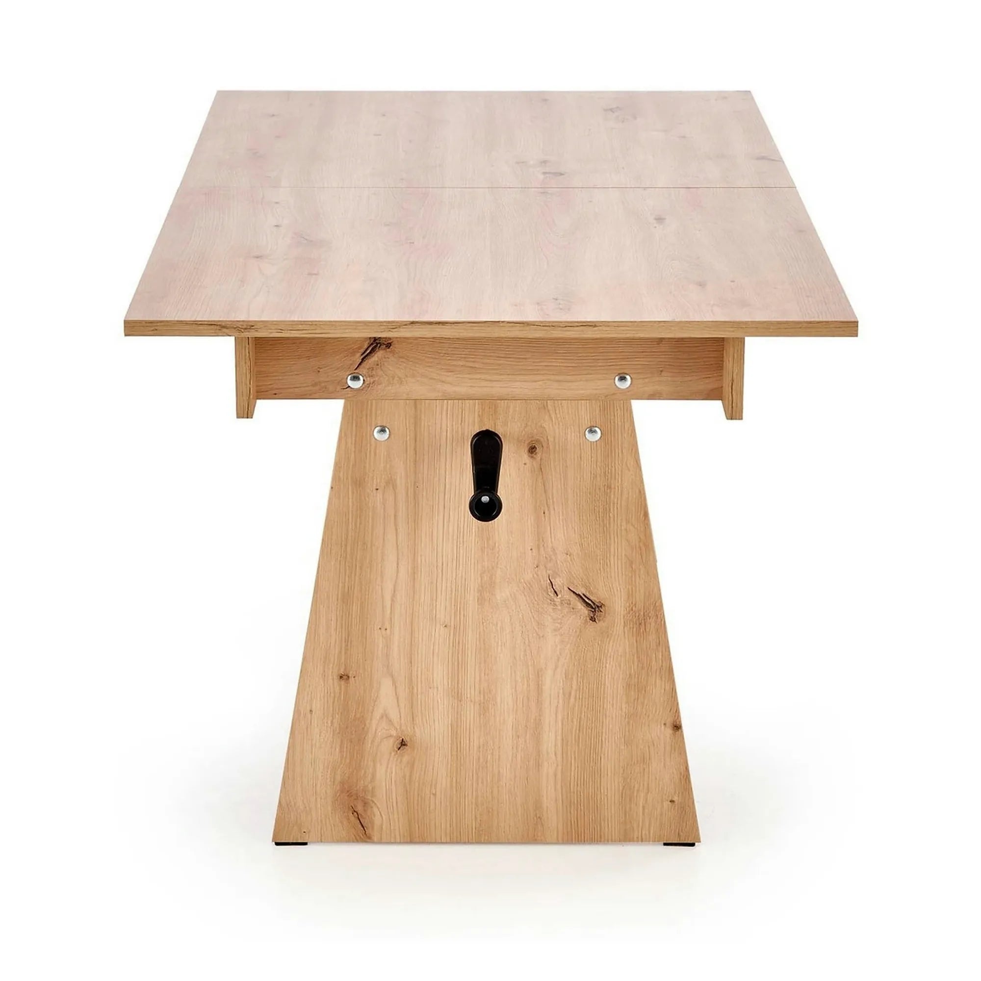 Masuta de cafea extensibila ERIKA, stejar artisan, PAL laminat, 120/160x70x61/72 cm