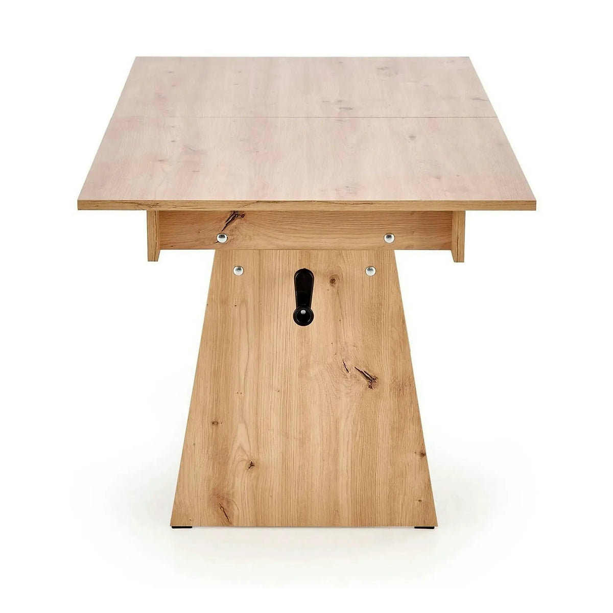 Masuta de cafea extensibila ERIKA, stejar artisan, PAL laminat, 120/160x70x61/72 cm