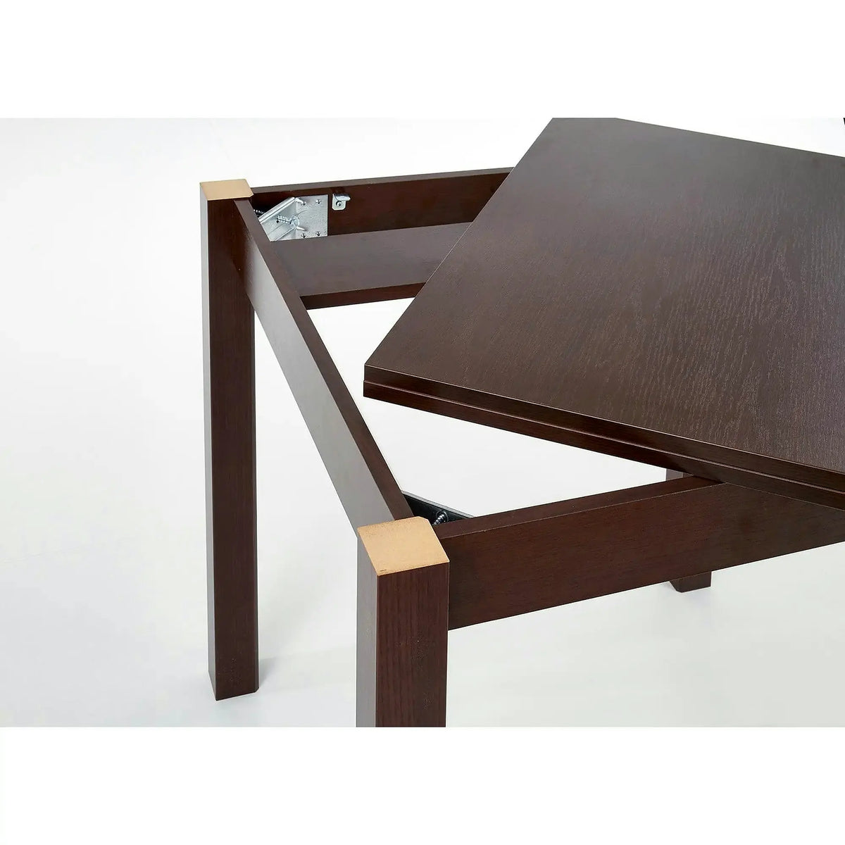 Masuta extensibila GRACJAN, nuc, PAL, 80/160x80x76 cm