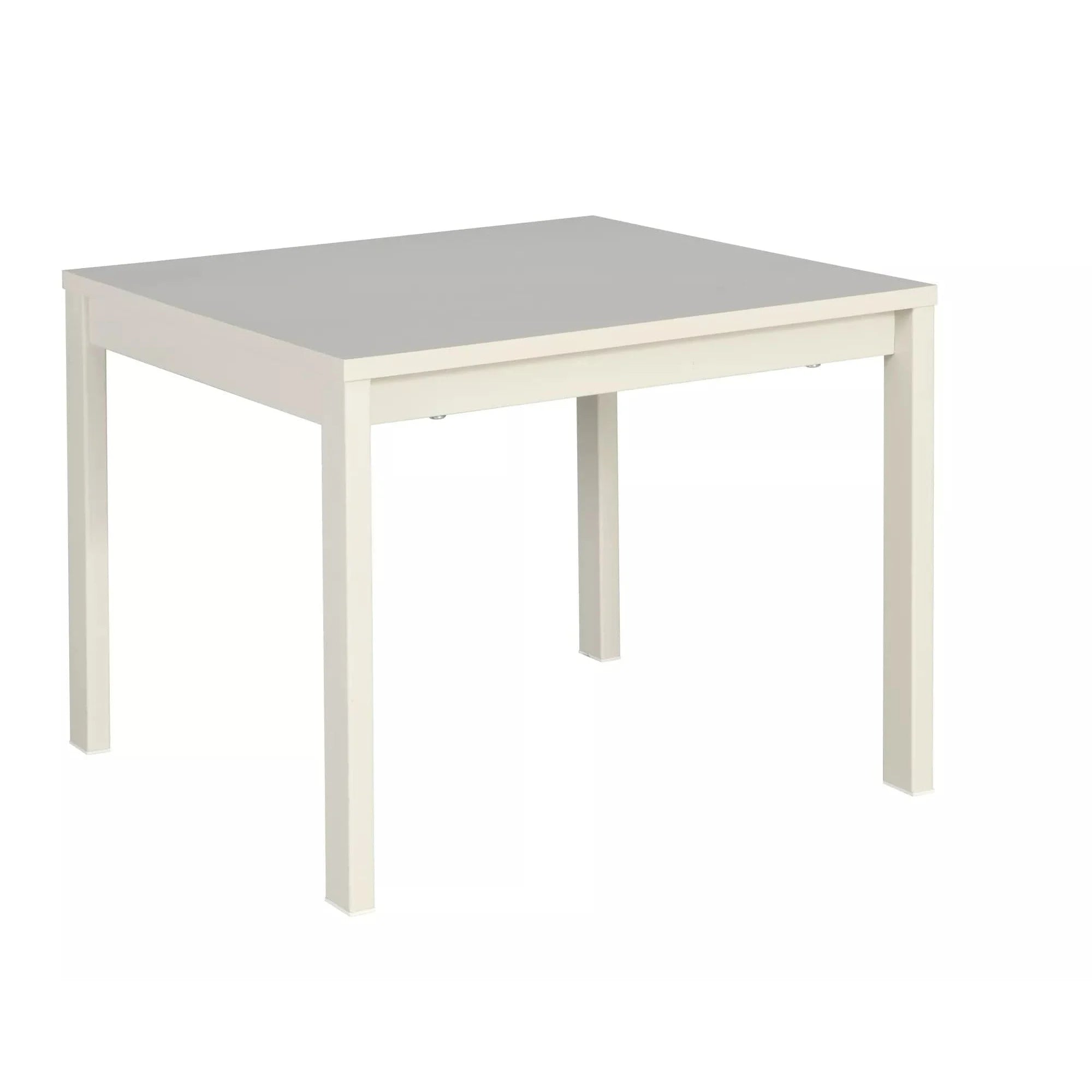 Masuta FROST L4, alb, PAL/metal, 50x50x40 cm