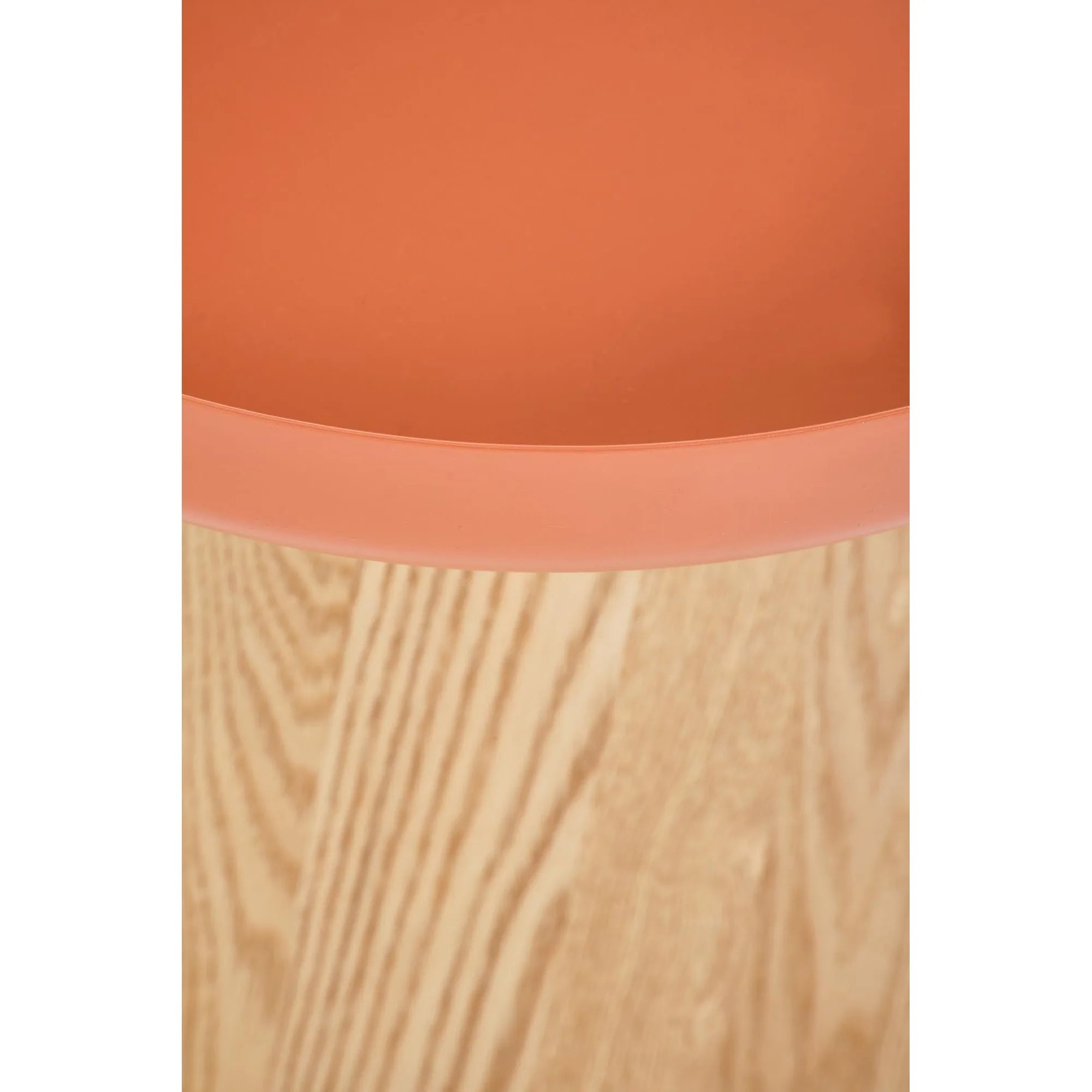 Masuta GINA, scortisoara/stejar, 40x42 cm