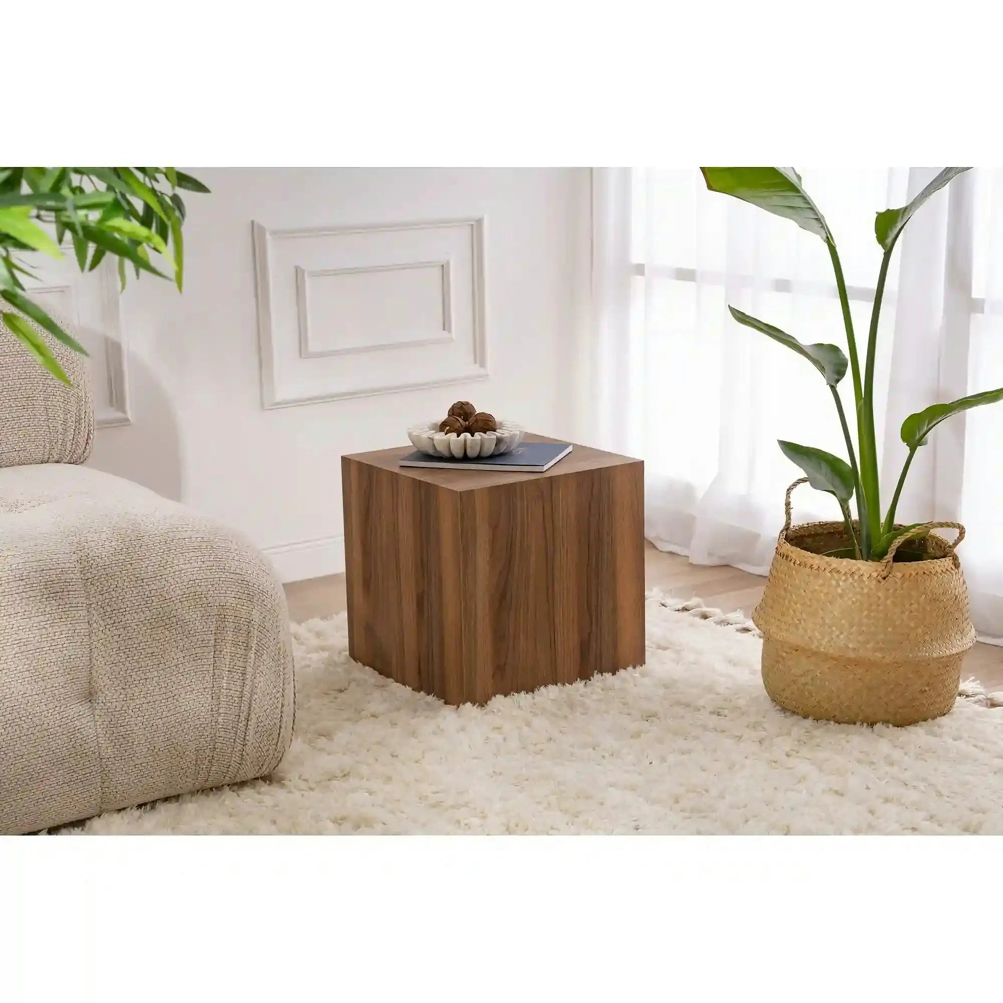 Masuta KUP, nuc, PAL laminat, 45x45x50 cm