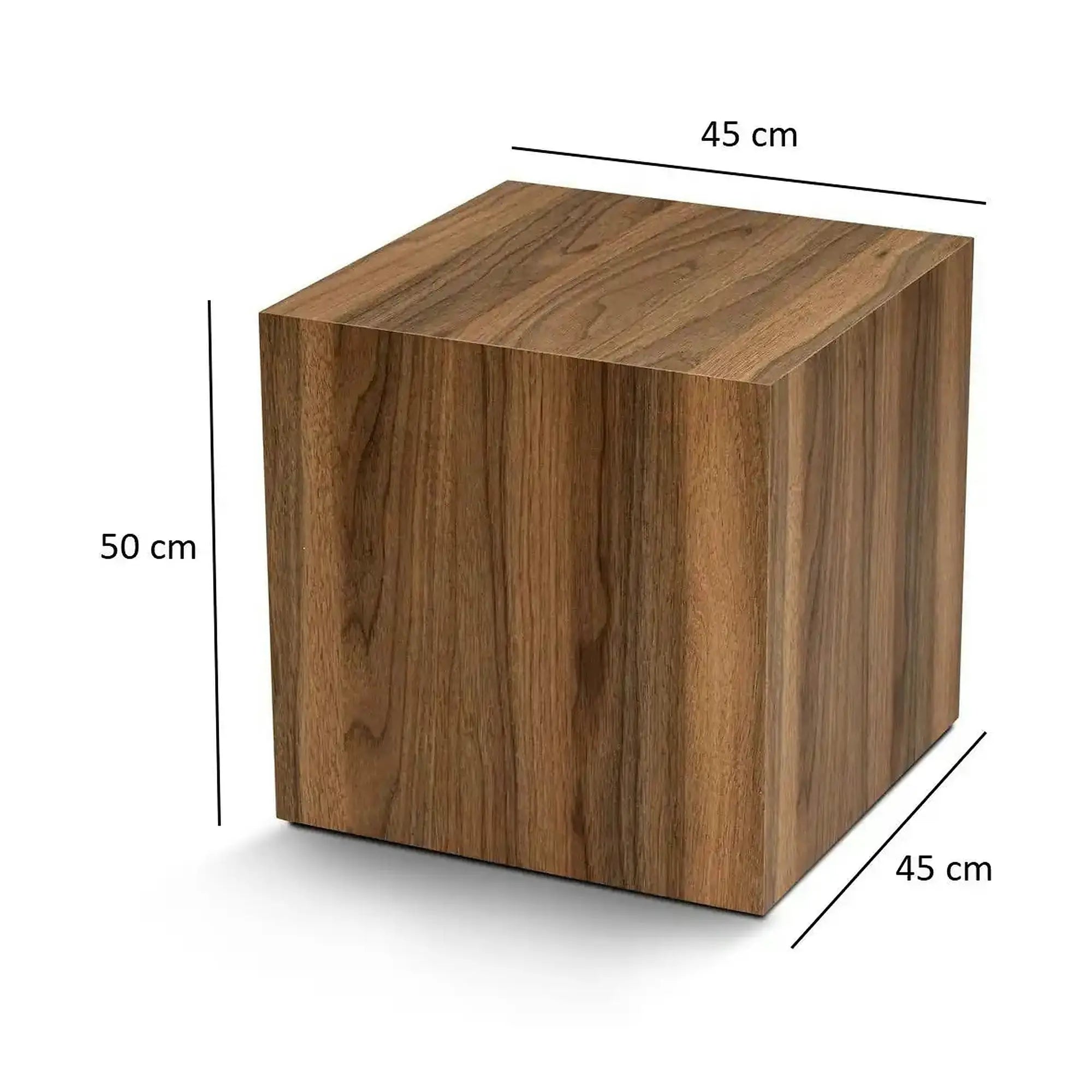 Masuta KUP, nuc, PAL laminat, 45x45x50 cm