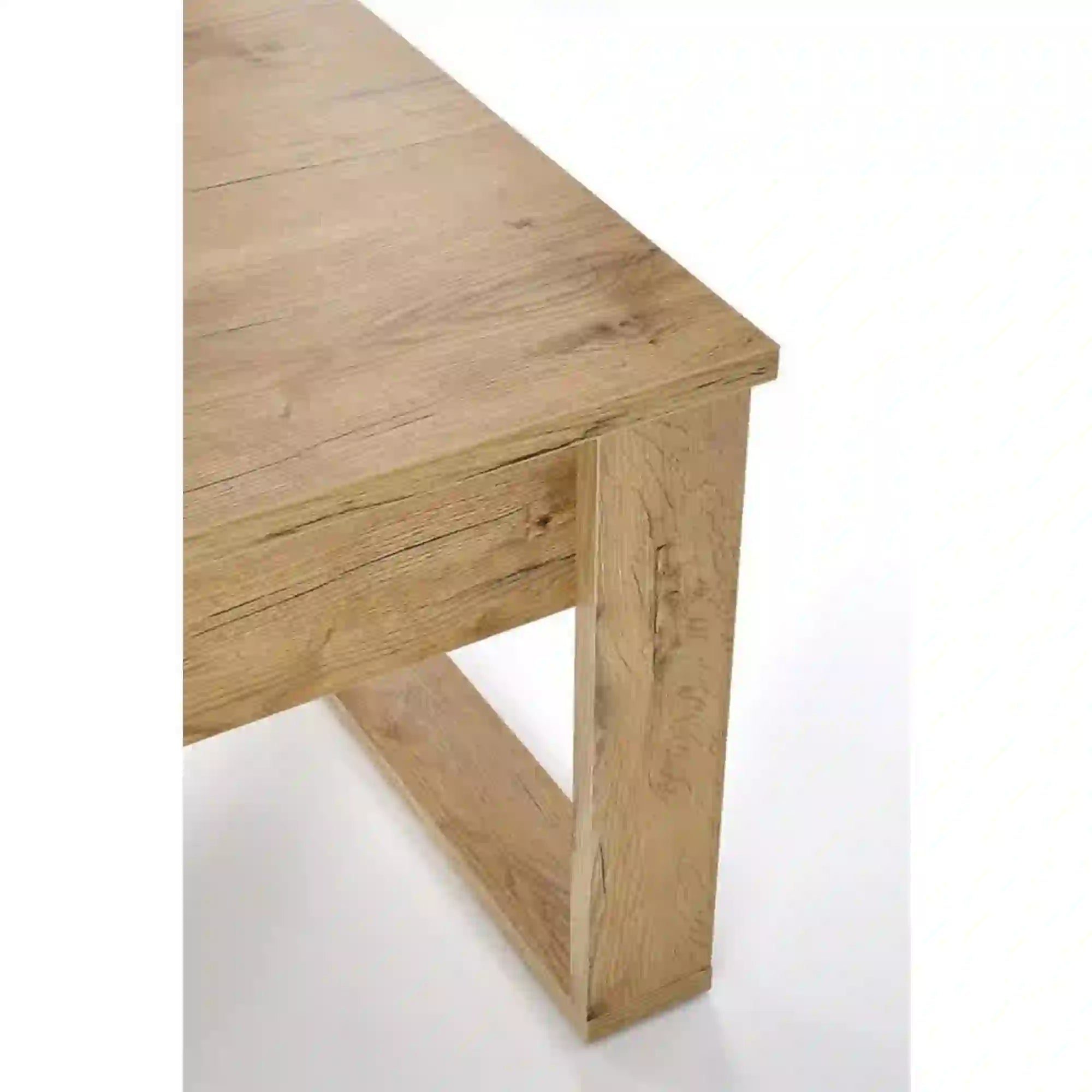 Masuta NEA KWADRAT, stejar wotan, PAL furniruit, 60x60x52 cm