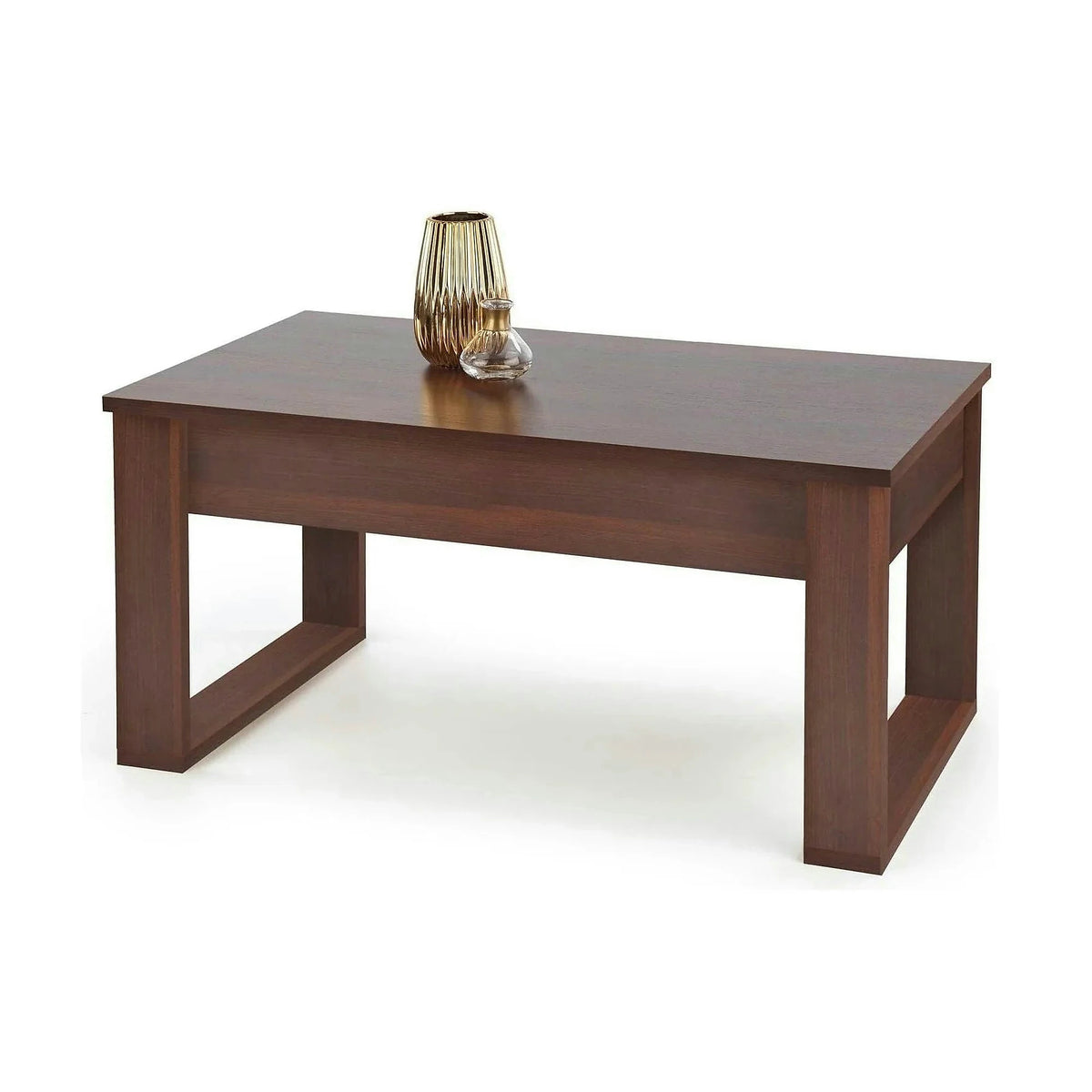 Masuta NEA, nuc inchis, PAL furniruit, 110x60x52 cm
