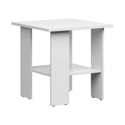 Masuta NEPO PLUS, alb, PAL laminat, 55x55 cm