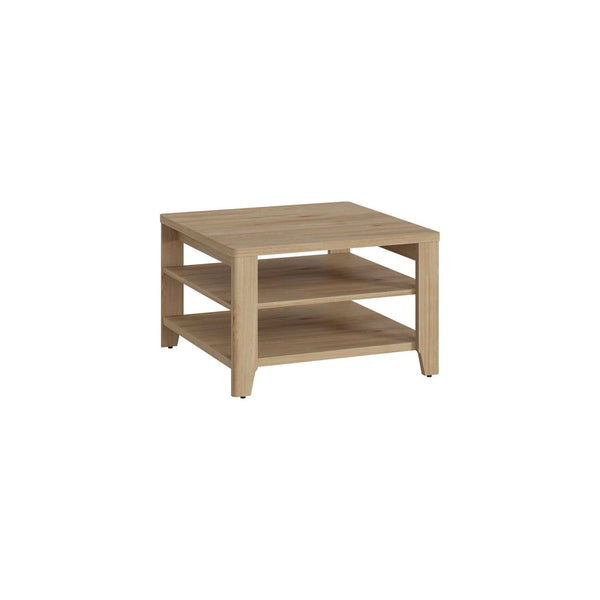 Masuta PARILLA, stejar, PAL laminat, 68x68x44 cm