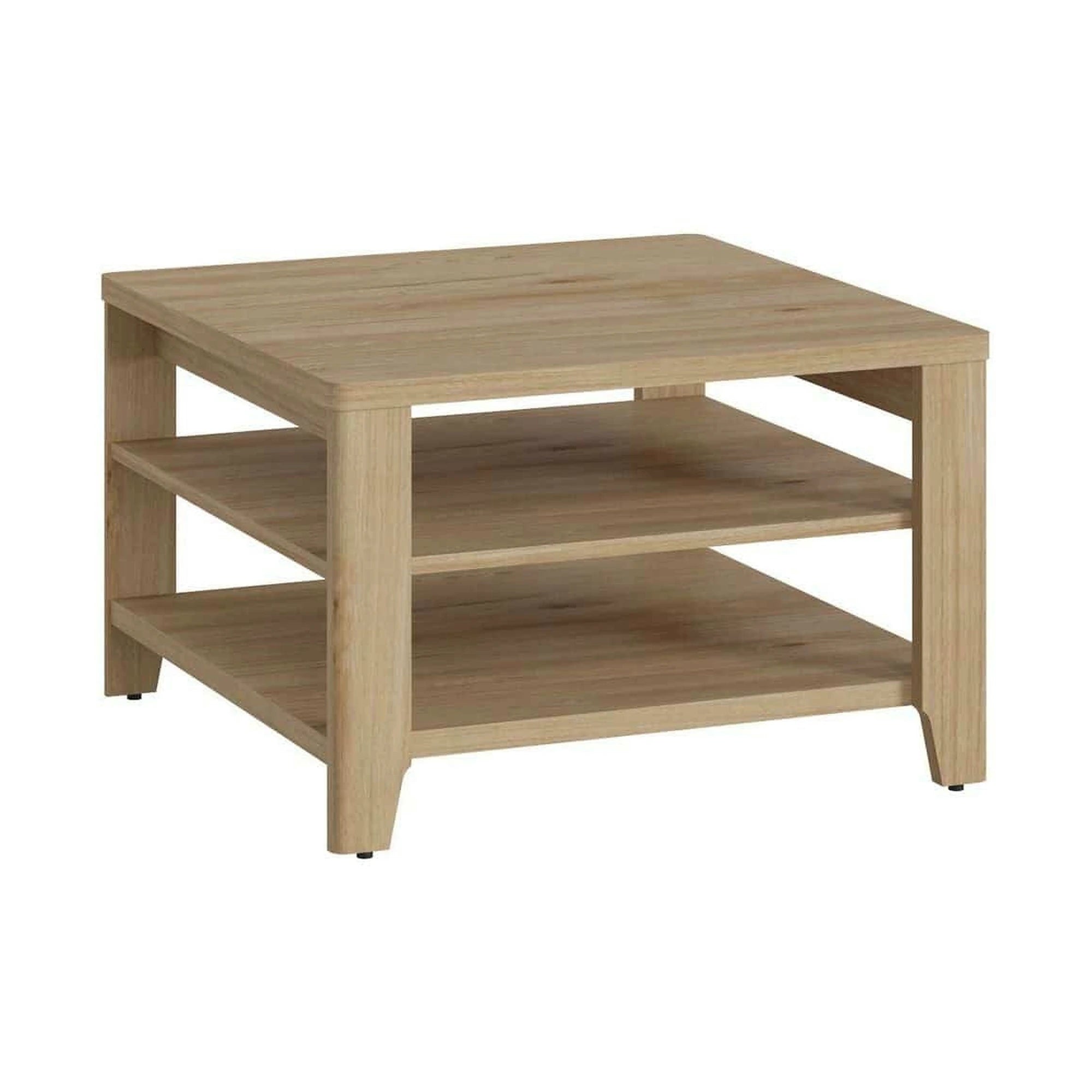 Masuta PARILLA, stejar, PAL laminat, 68x68x44 cm