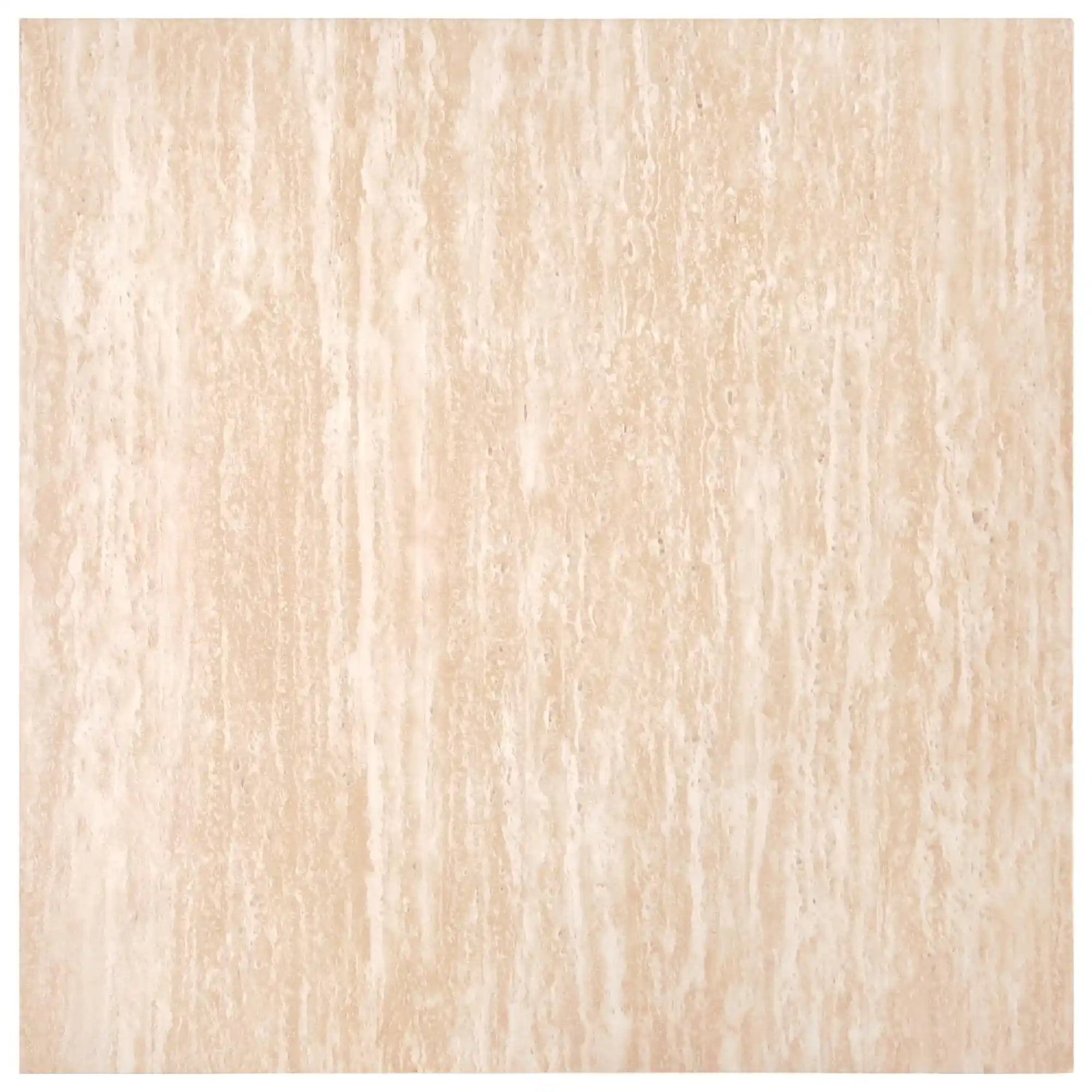 Masuta TRAVERTINO, efect de piatra travertin, 60x60x36 cm