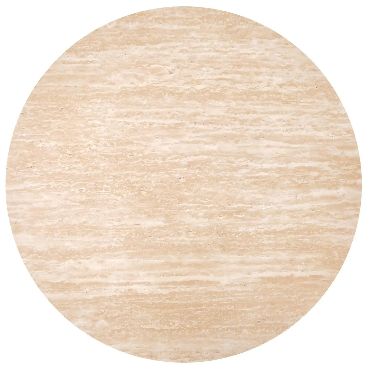 Masuta TRAVERTINO S, efect de piatra travertin, 45x45 cm