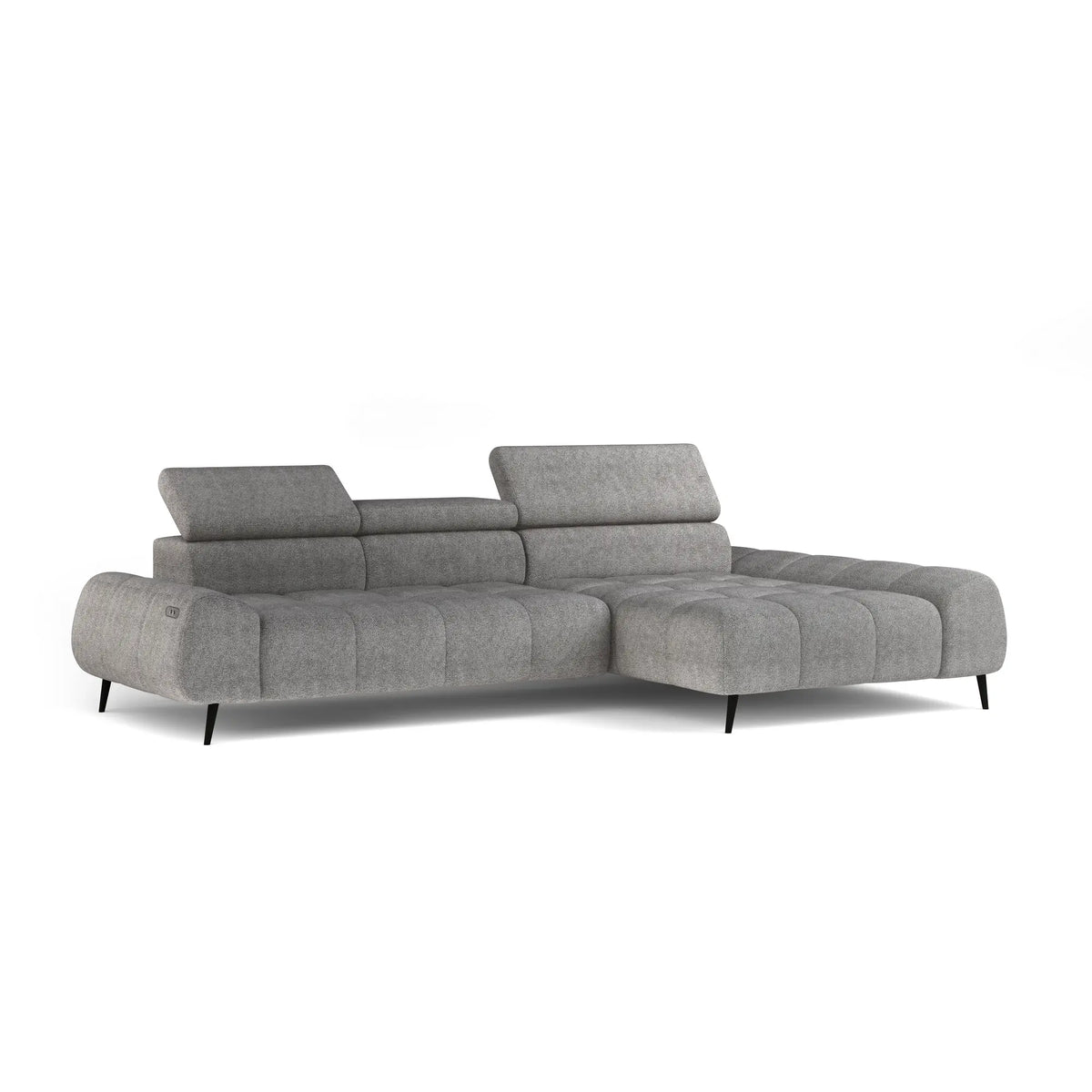 Coltar MAVEL S, personalizabil materiale Gama Premium, cu reglaj electric, 292x176x100 cm