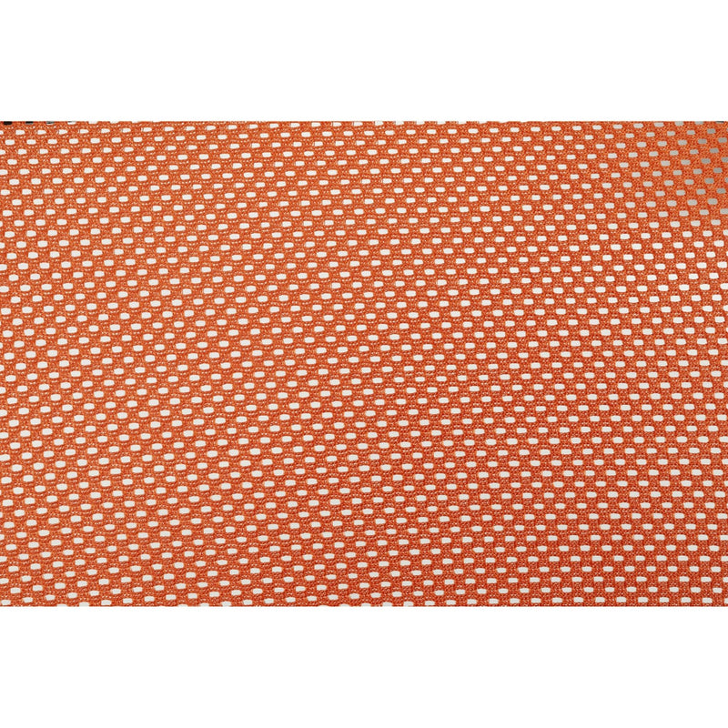 Scaun birou MESH, portocaliu/negru, plastic/plasa, 39x49x78/90 cm