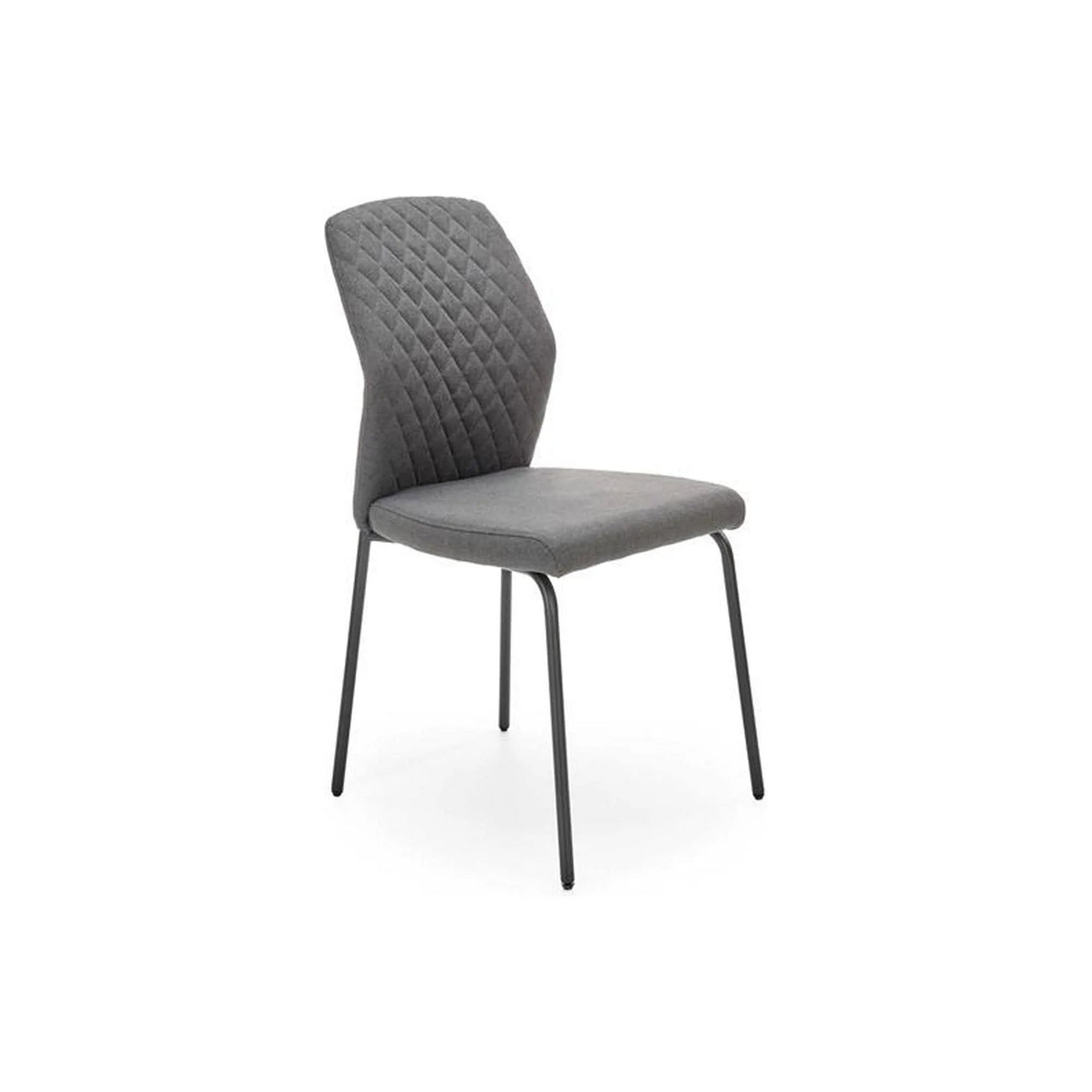 Scaun K461, gri/negru, stofa clasica, 46x56x92 cm