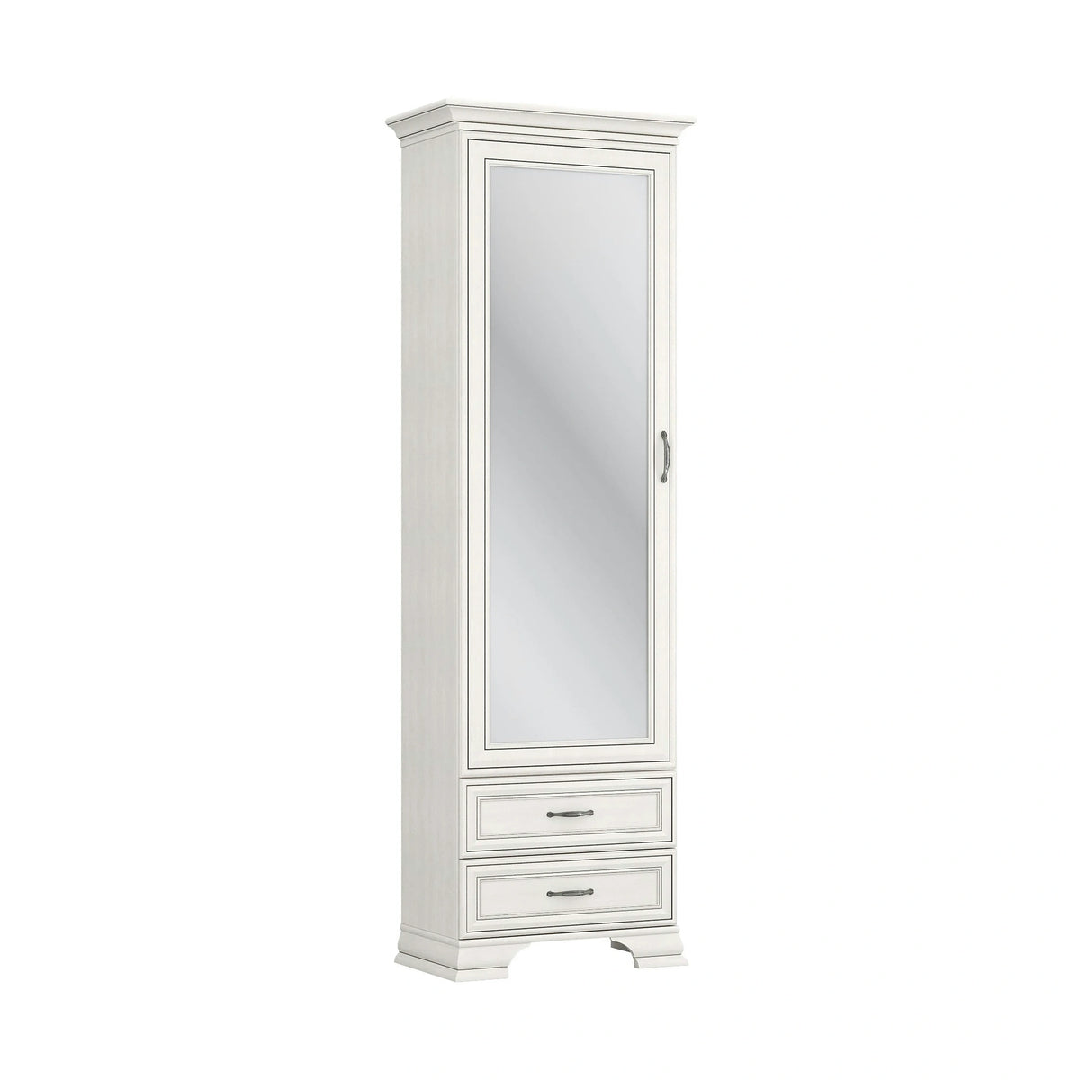 Mobila hol clasica TIFFANY II-3, grej, PAL laminat, 3 piese