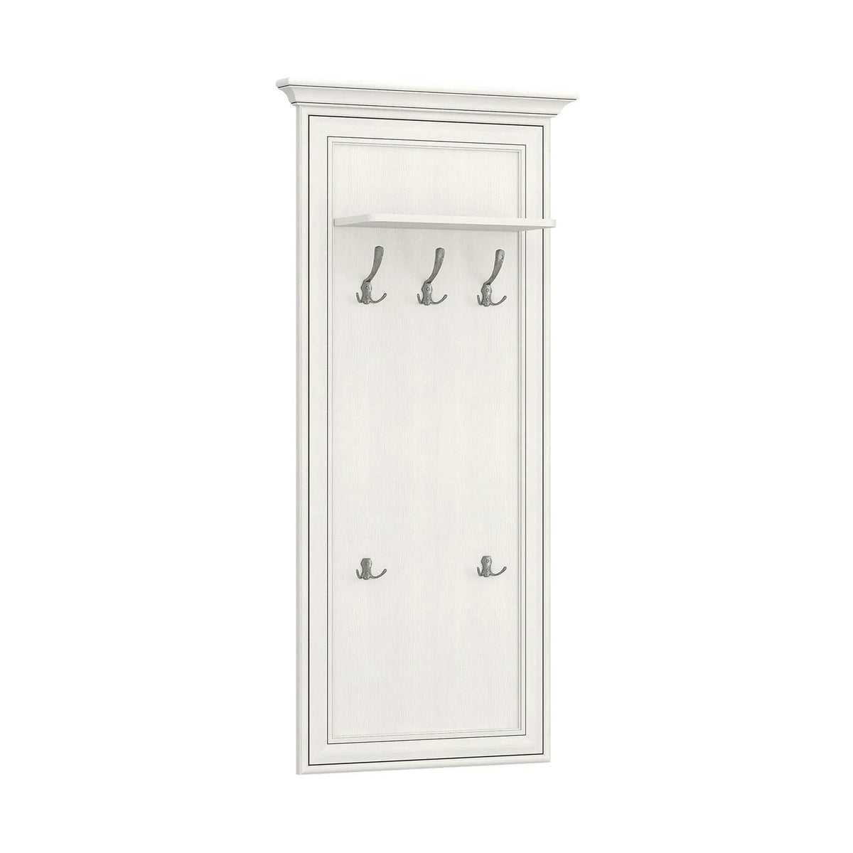 Mobila hol clasica TIFFANY II-3, grej, PAL laminat, 3 piese
