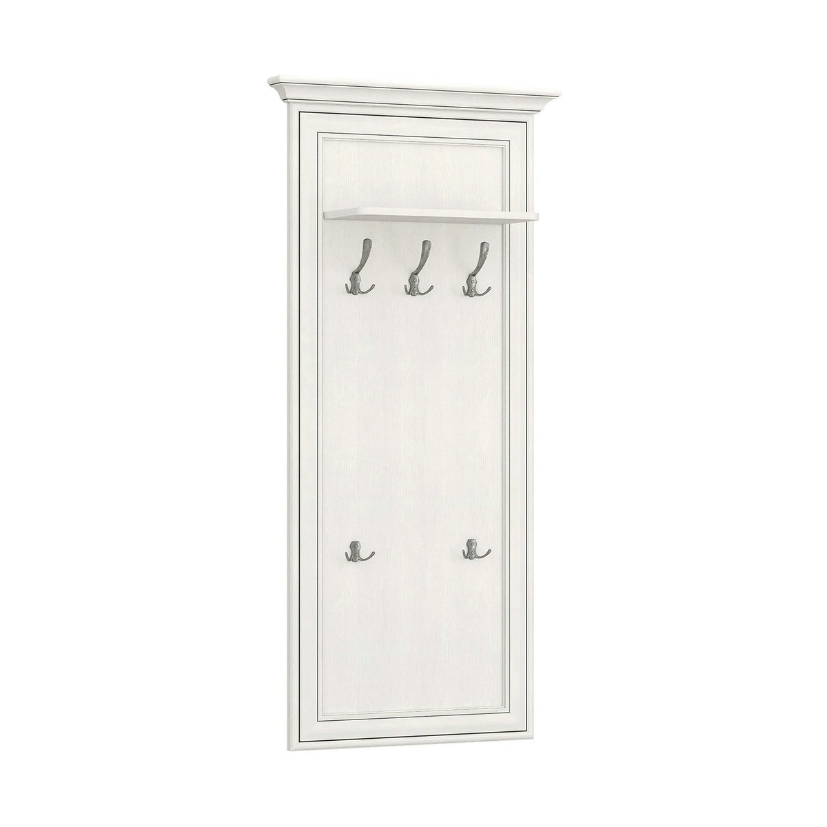 Mobila hol clasica TIFFANY II, grej, PAL laminat, 4 piese