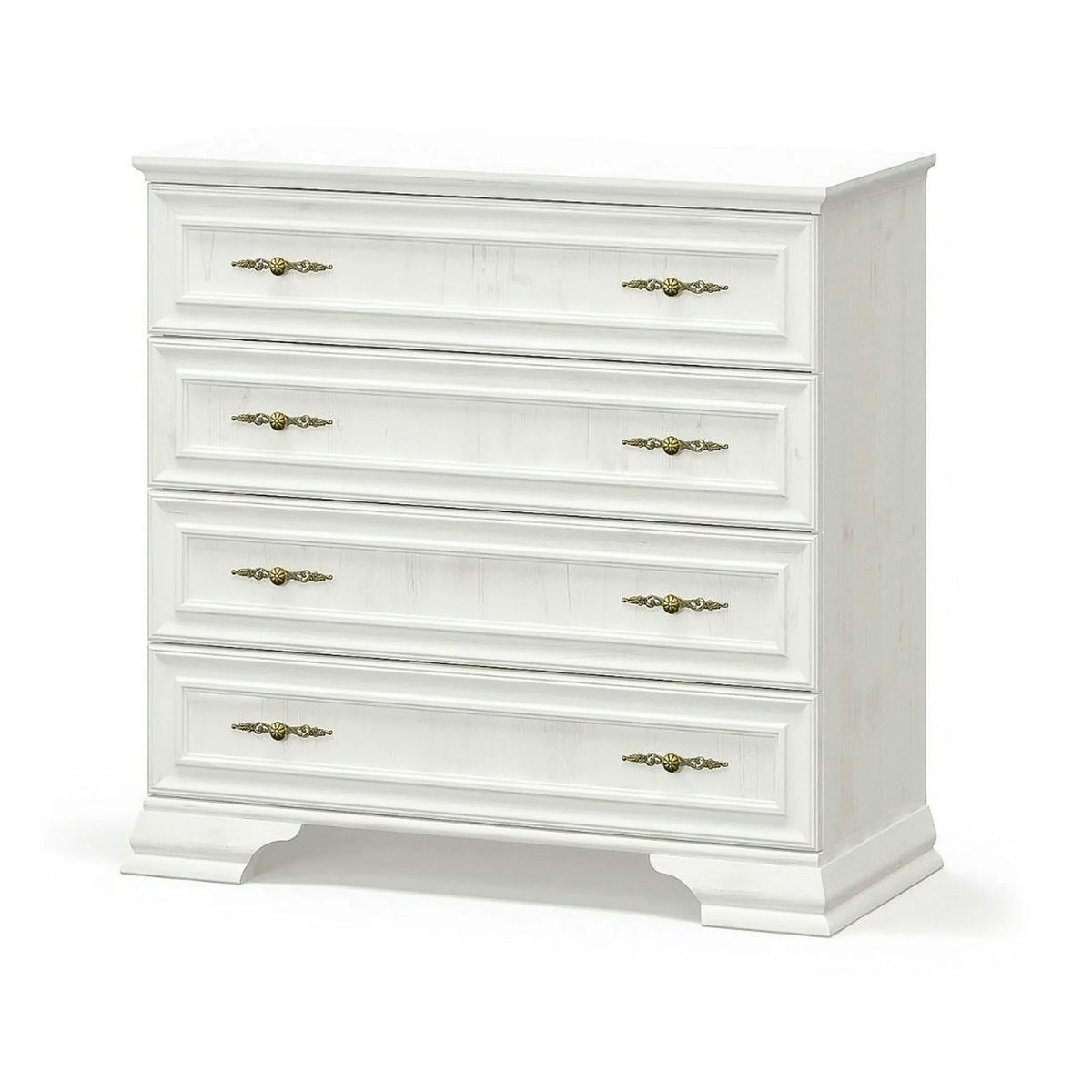 Mobilier de dormitor IRYS, pin alb anderson, PAL laminat, 6 piese