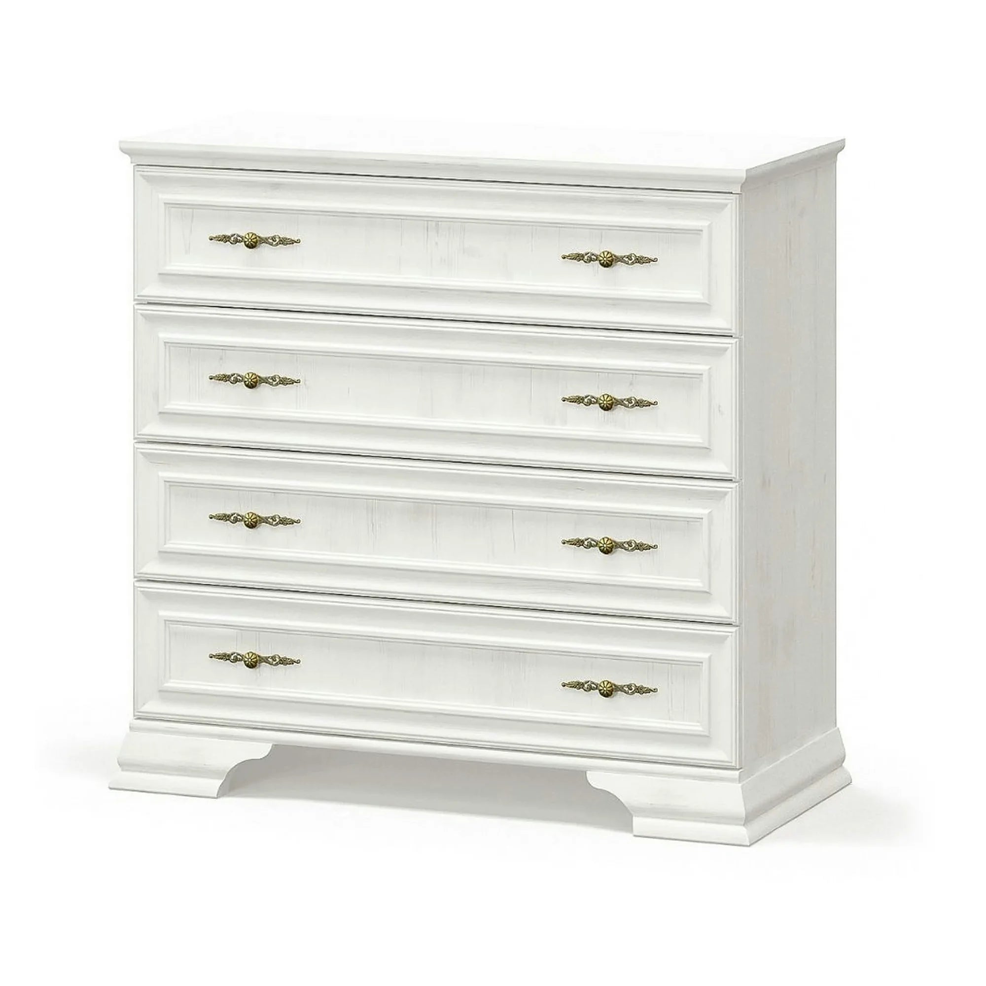 Mobilier de dormitor IRYS, pin alb anderson, PAL laminat, 6 piese