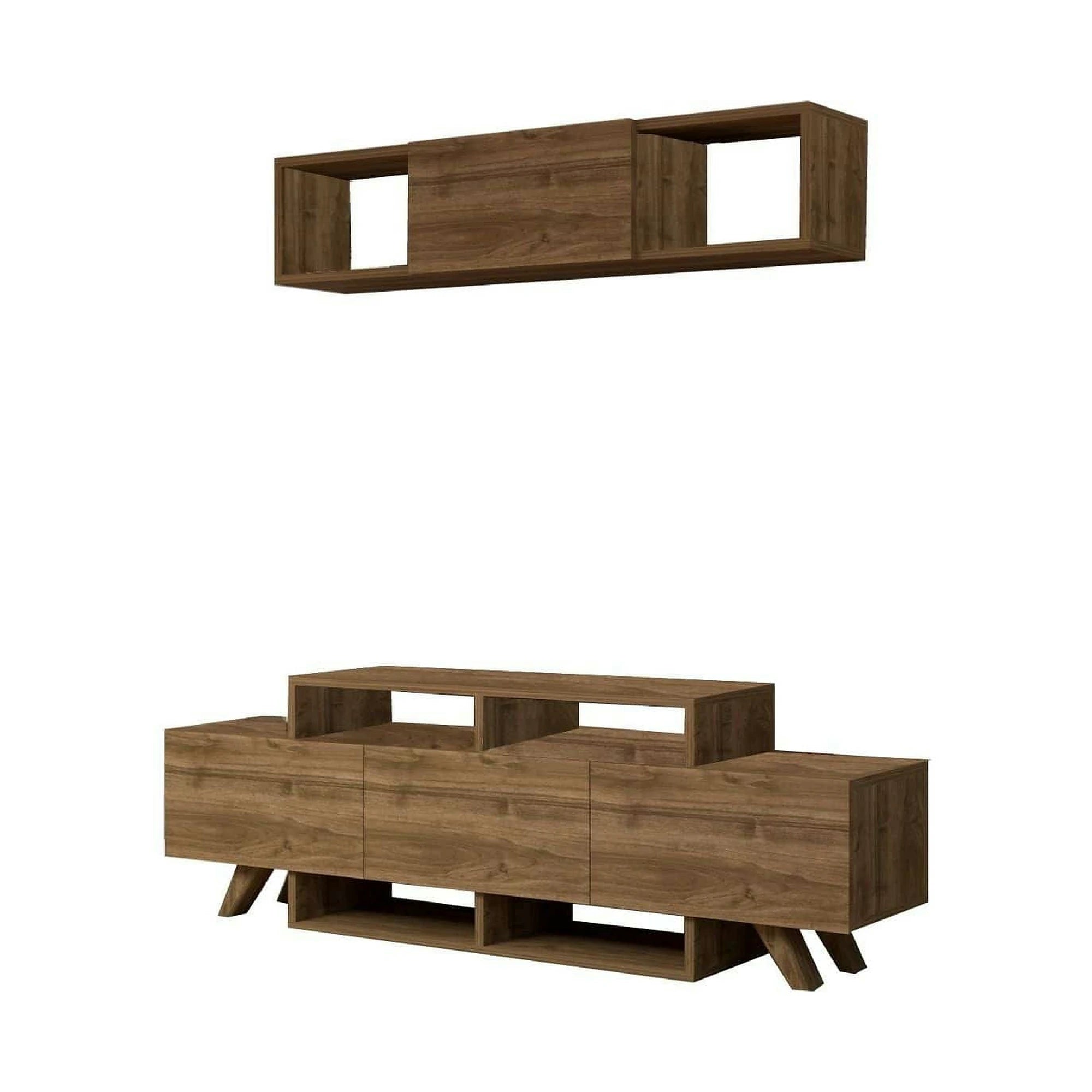 Mobilier living 505CRL1921, nuc, PAL melaminat, 2 piese