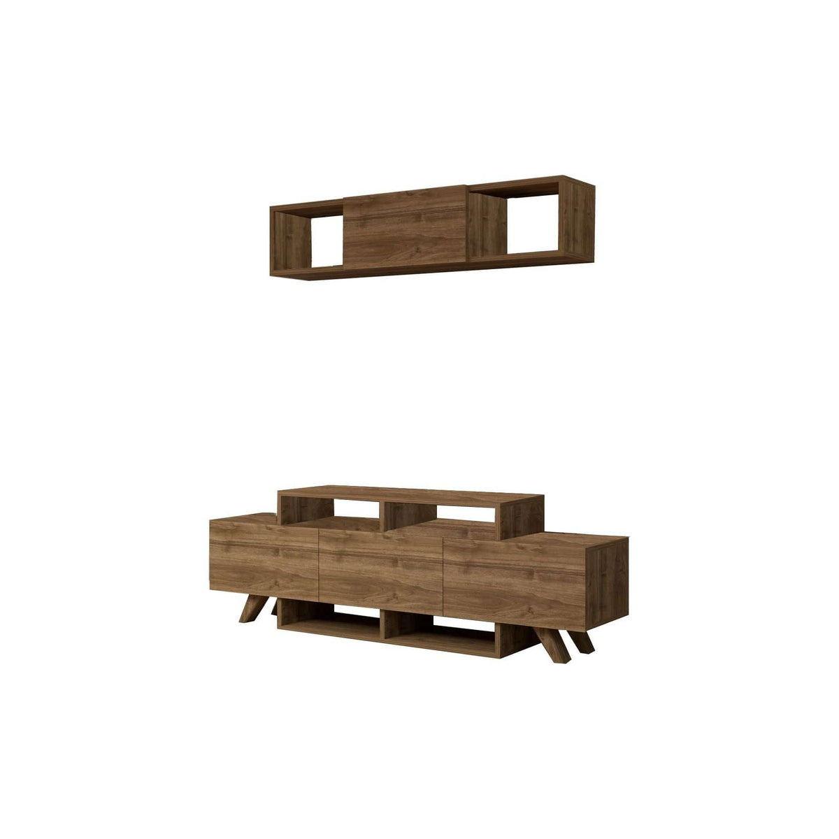 Mobilier living 505CRL1921, nuc, PAL melaminat, 2 piese