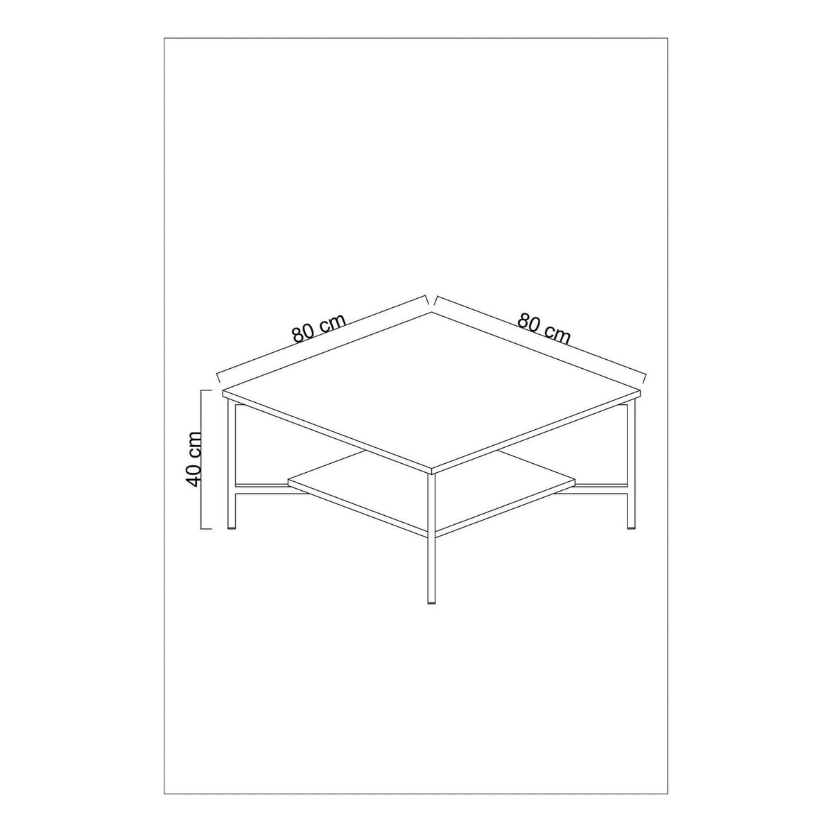 Mobilier living 618BLY1155, stejar inchis/negru, PAL melaminat/negru, 4 piese