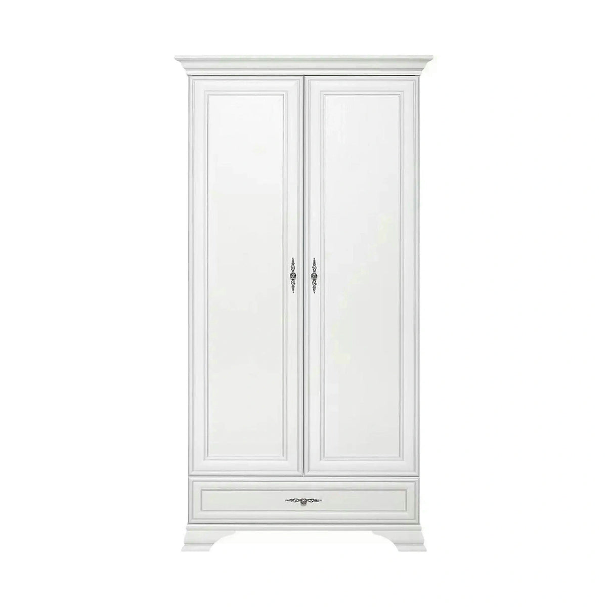 Mobilier living alb clasic IDENTO 2, PAL, 3 piese