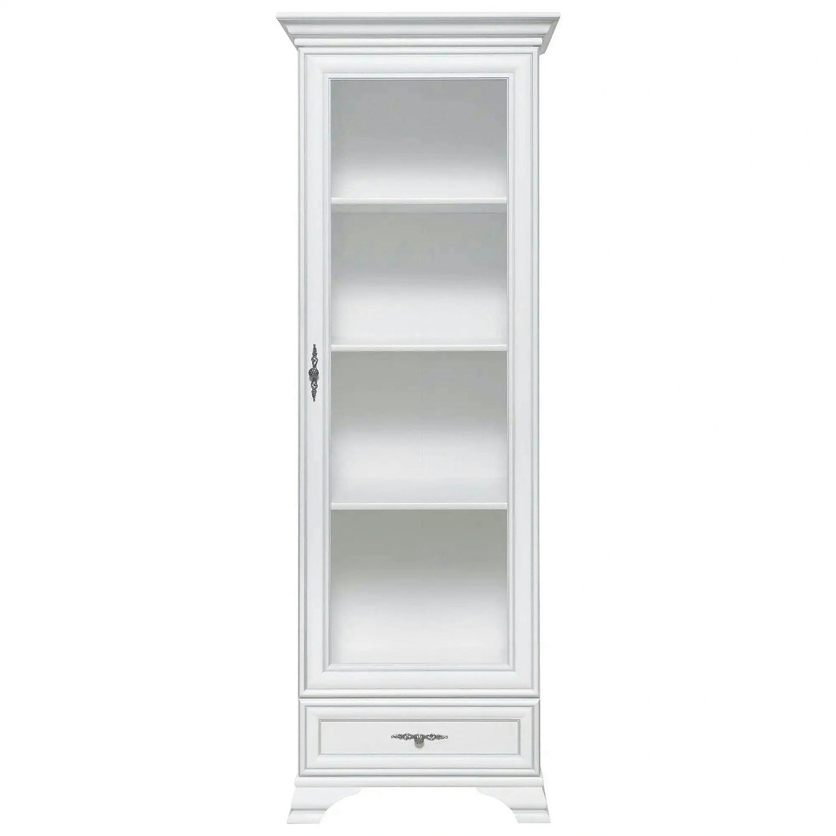 Mobilier living alb clasic IDENTO 2, PAL, 3 piese
