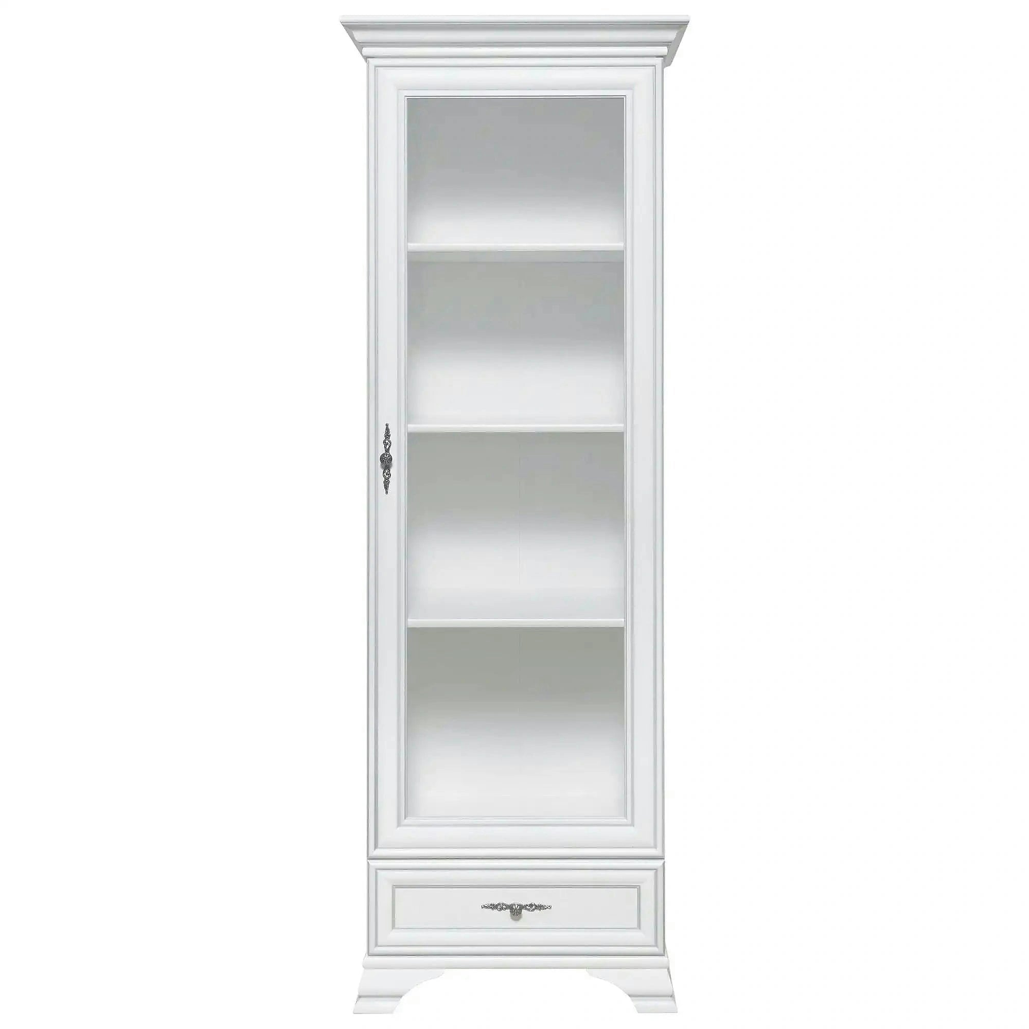 Mobilier living alb clasic IDENTO 2, PAL, 3 piese
