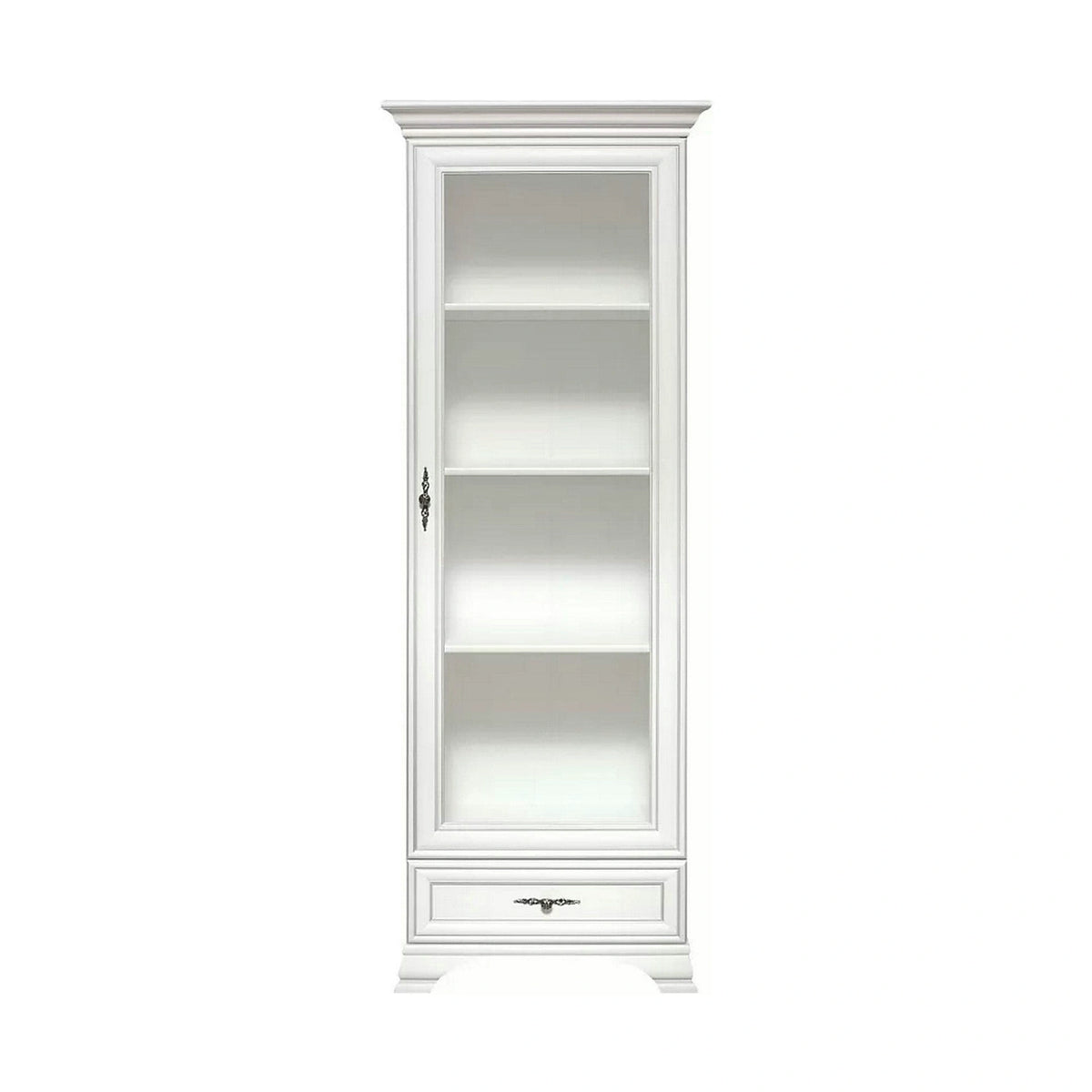 Mobilier living alb clasic IDENTO 3, PAL melaminat, 3 piese