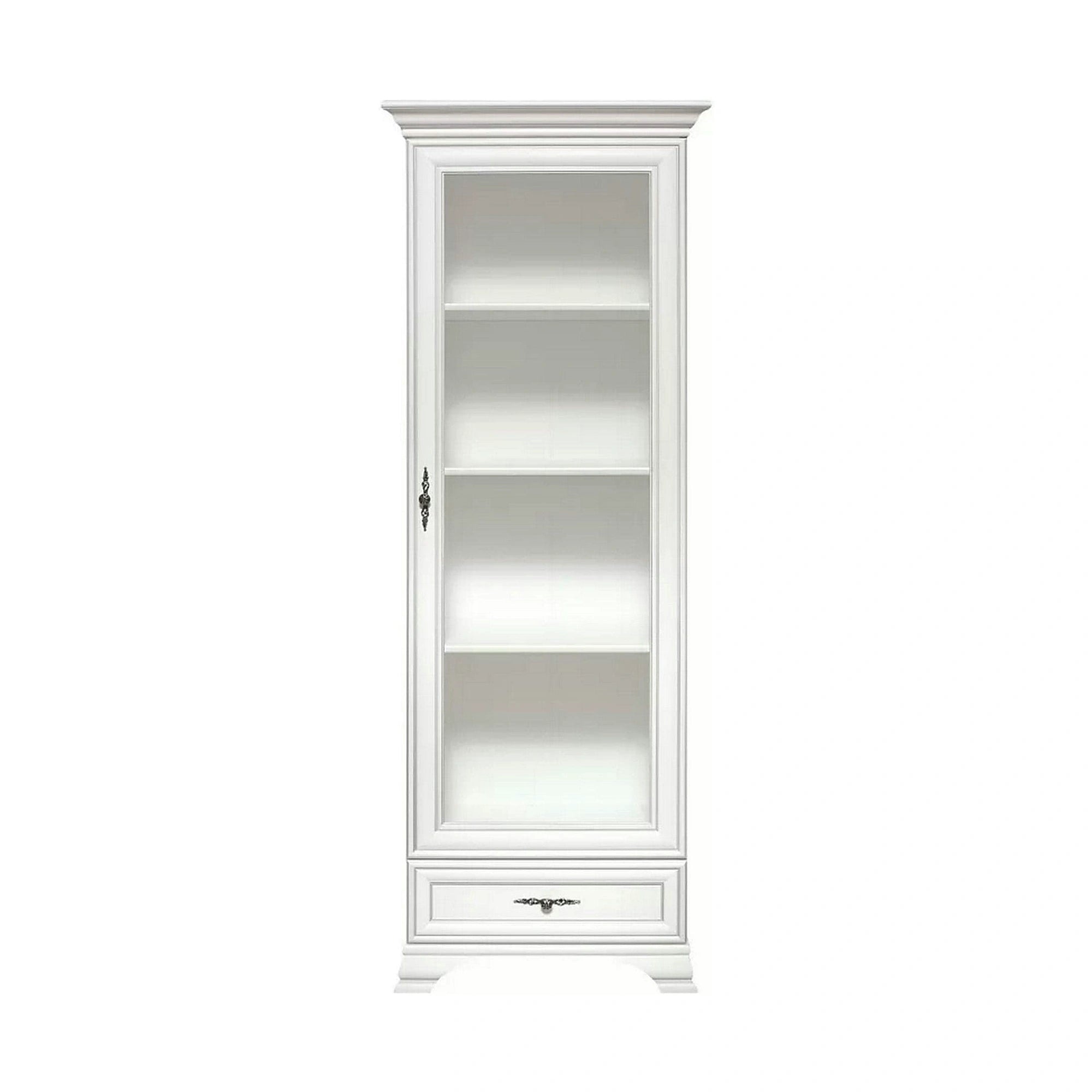 Mobilier living alb clasic IDENTO 3, PAL melaminat, 3 piese