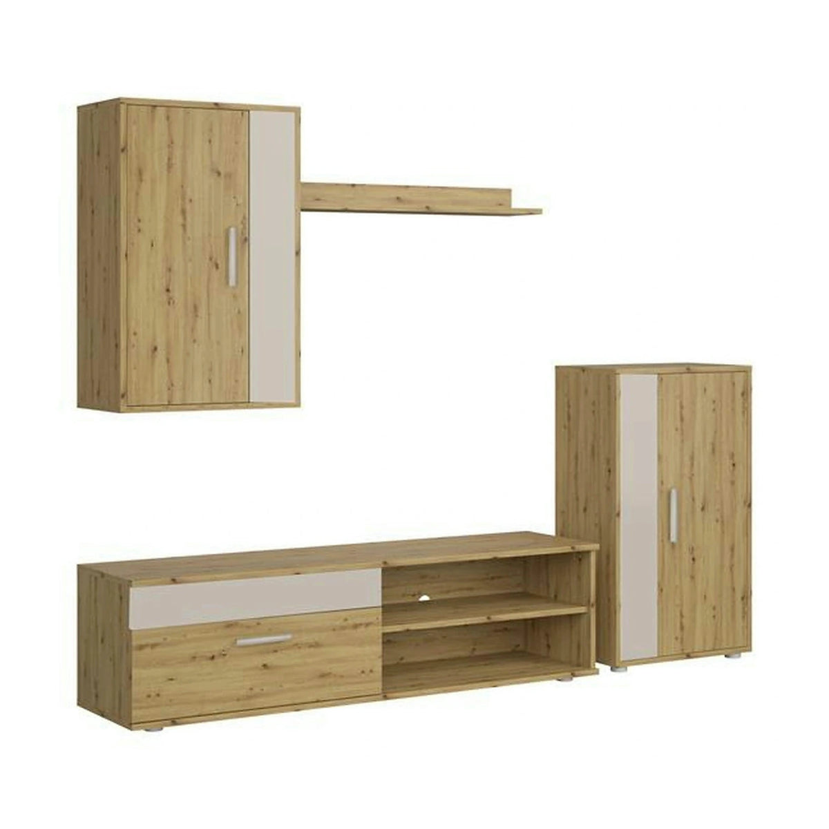 Mobilier living BENSON, stejar artisan/casmir, PAL