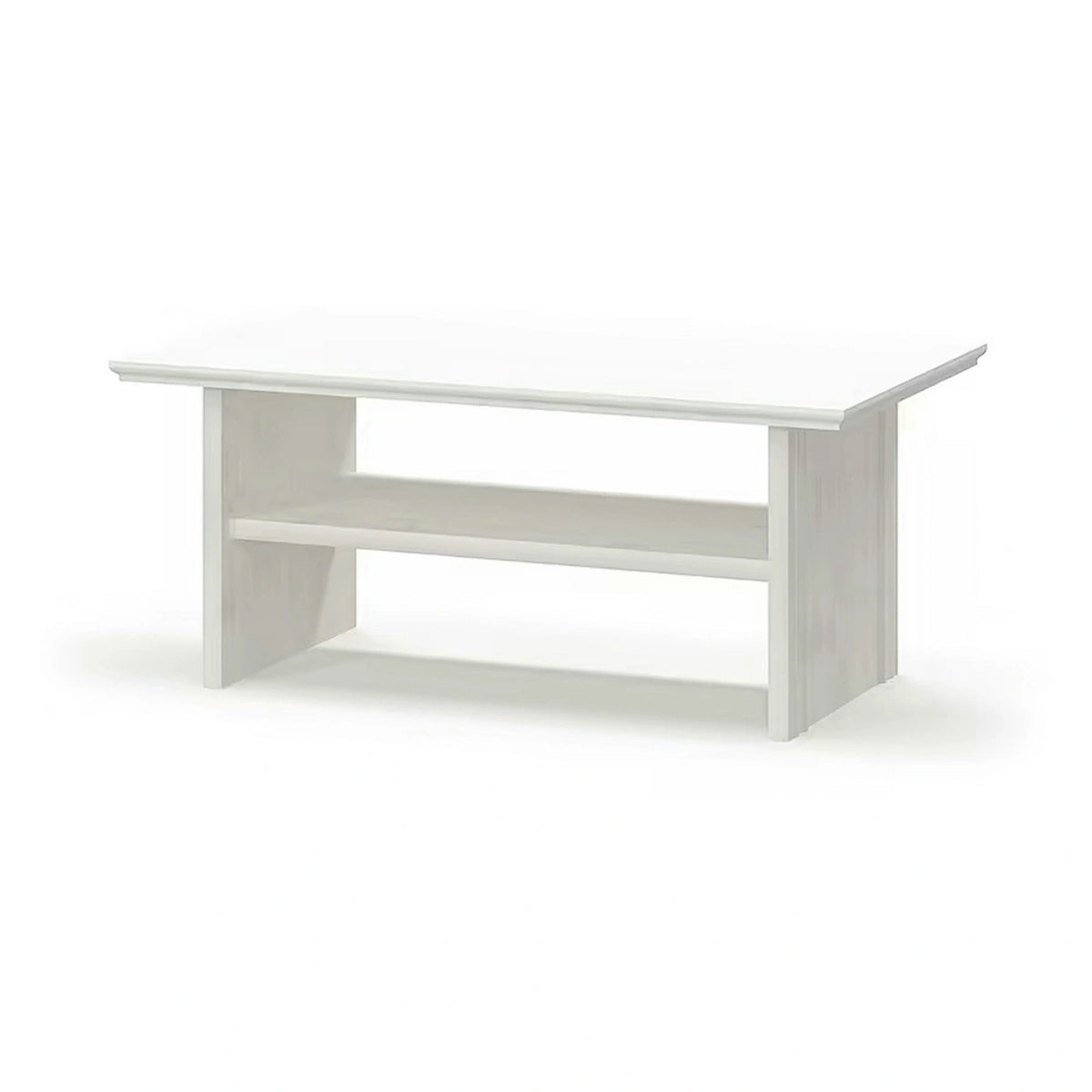 Mobilier living clasic IRYS, pin alb anderson, PAL laminat, 7 piese
