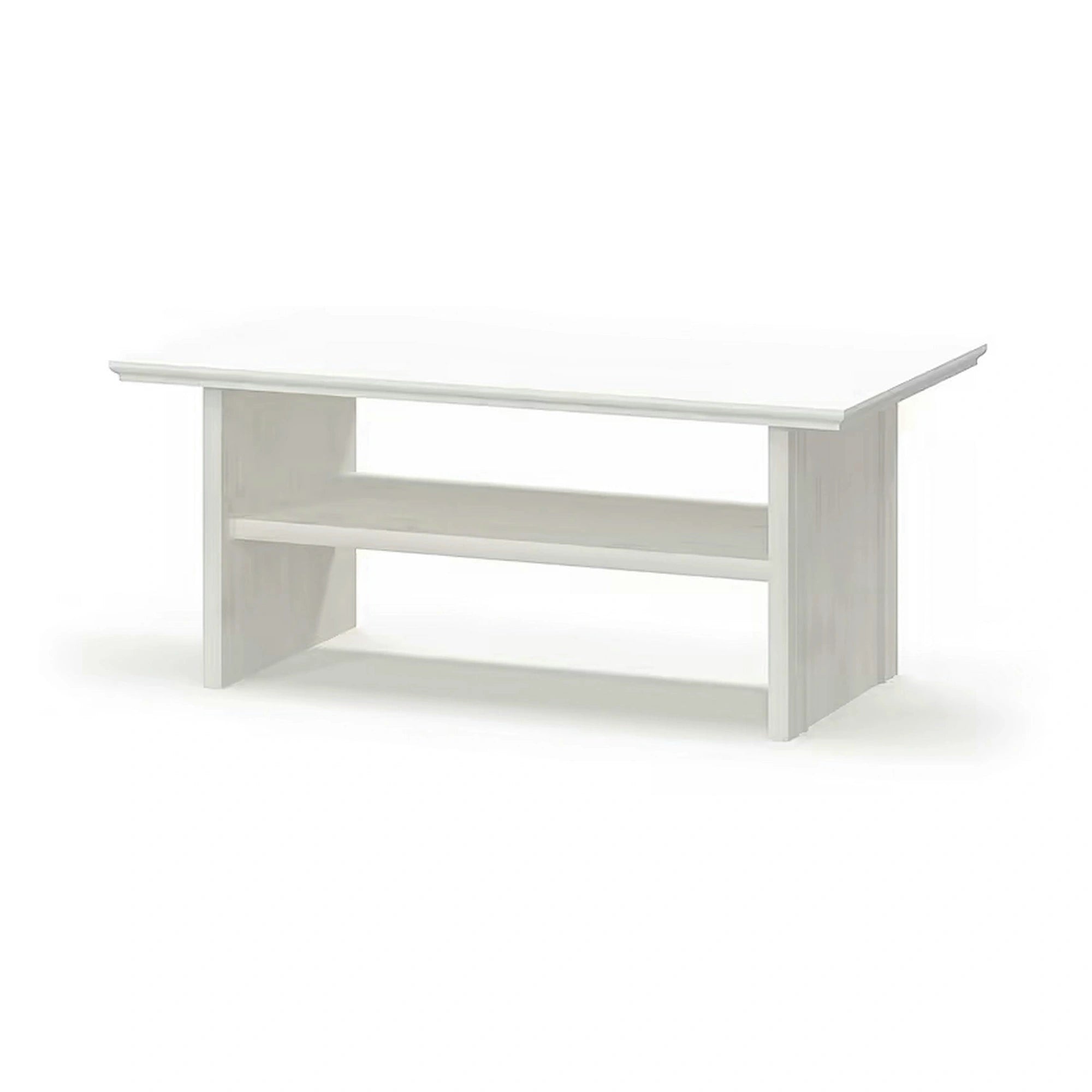 Mobilier living clasic IRYS, pin alb anderson, PAL laminat, 7 piese
