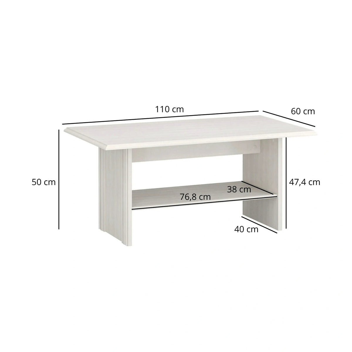 Mobilier sufragerie clasic TIFFANY II, grej, PAL laminat, 7 piese