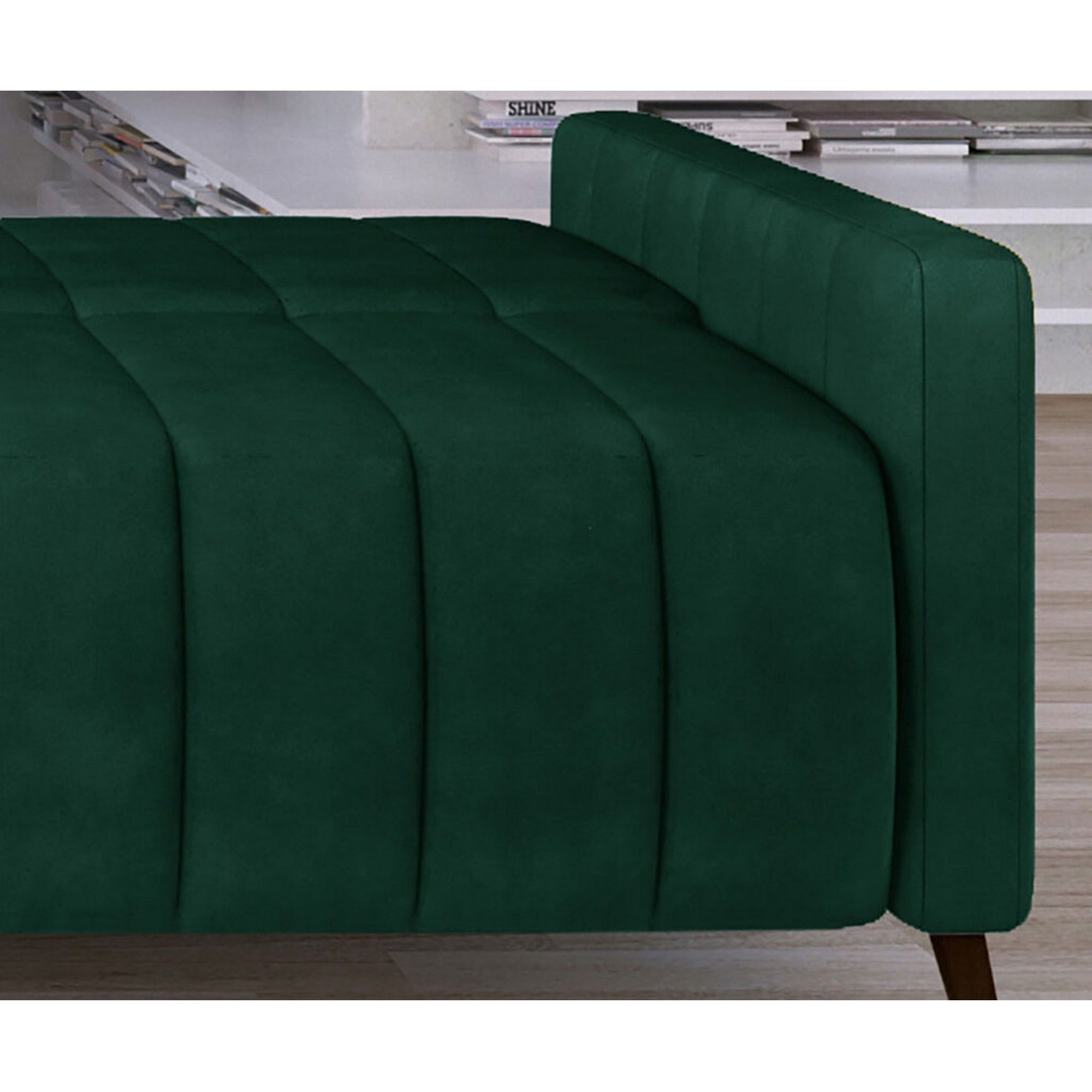 Canapea MOLLY, stofa catifelata mov lila - Monolith 62, cu lada depozitare, 226x78/91x101 cm