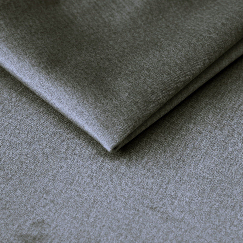 Coltar extensibil Atlantic, sezlong stanga, stofa catifelata gri inchis- Monolith 95, 306x224x92 cm