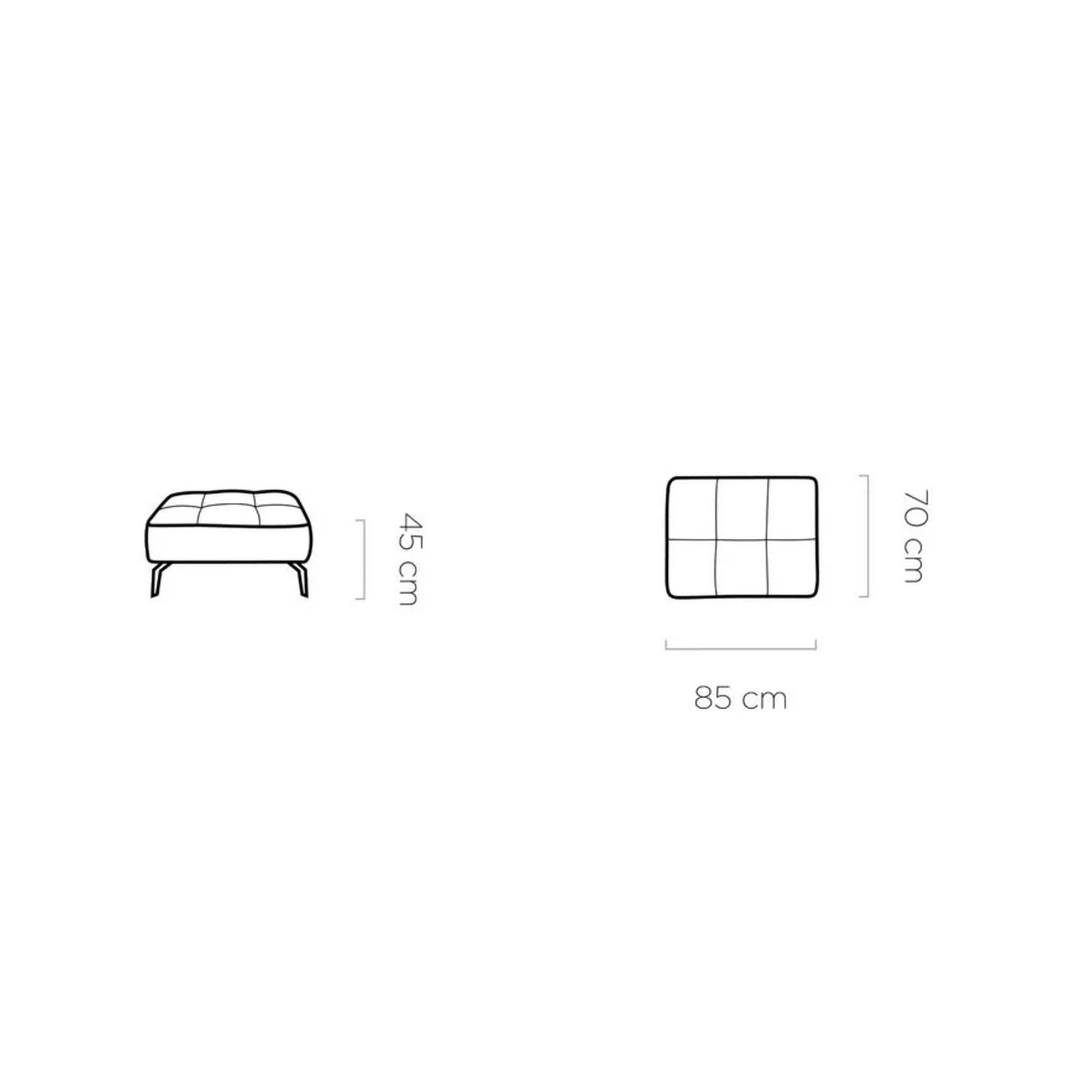 Taburet MONTELLA, personalizabil materiale Gama Premium, 85x70x45 cm