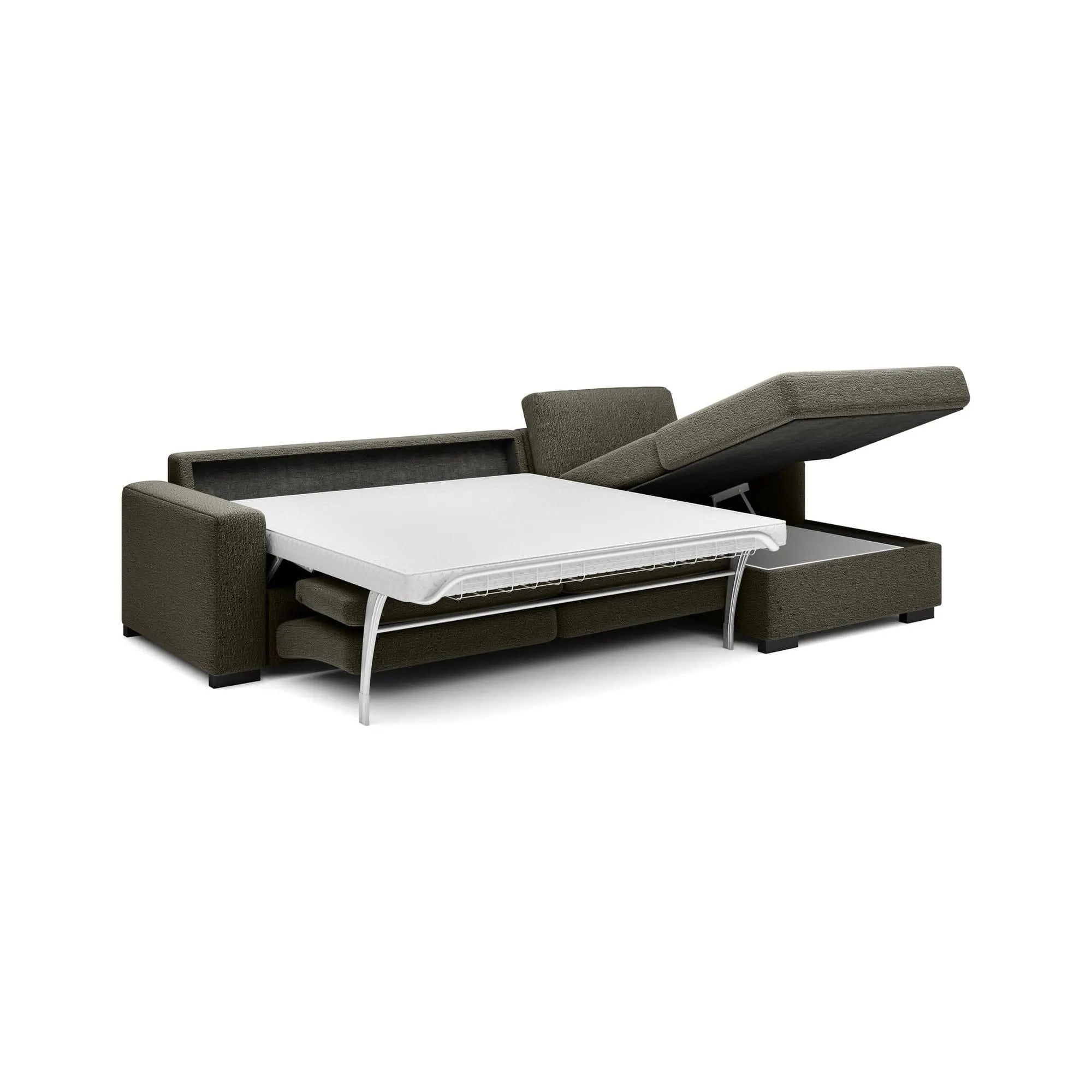 Coltar extensibil VANILLA CORNER 160, personalizabil materiale gama Premium, cu lada depozitare, 303x173x87 cm