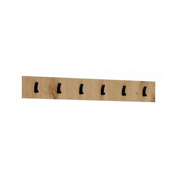 Cuier CLIF W-100, stejar artisan, PAL laminat, 100x15 cm