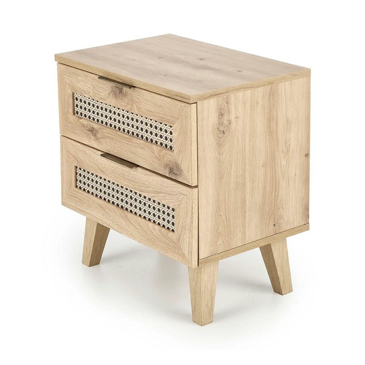 Noptiera Borneo, stejar artisan, PAL laminat, 50x34x52 cm