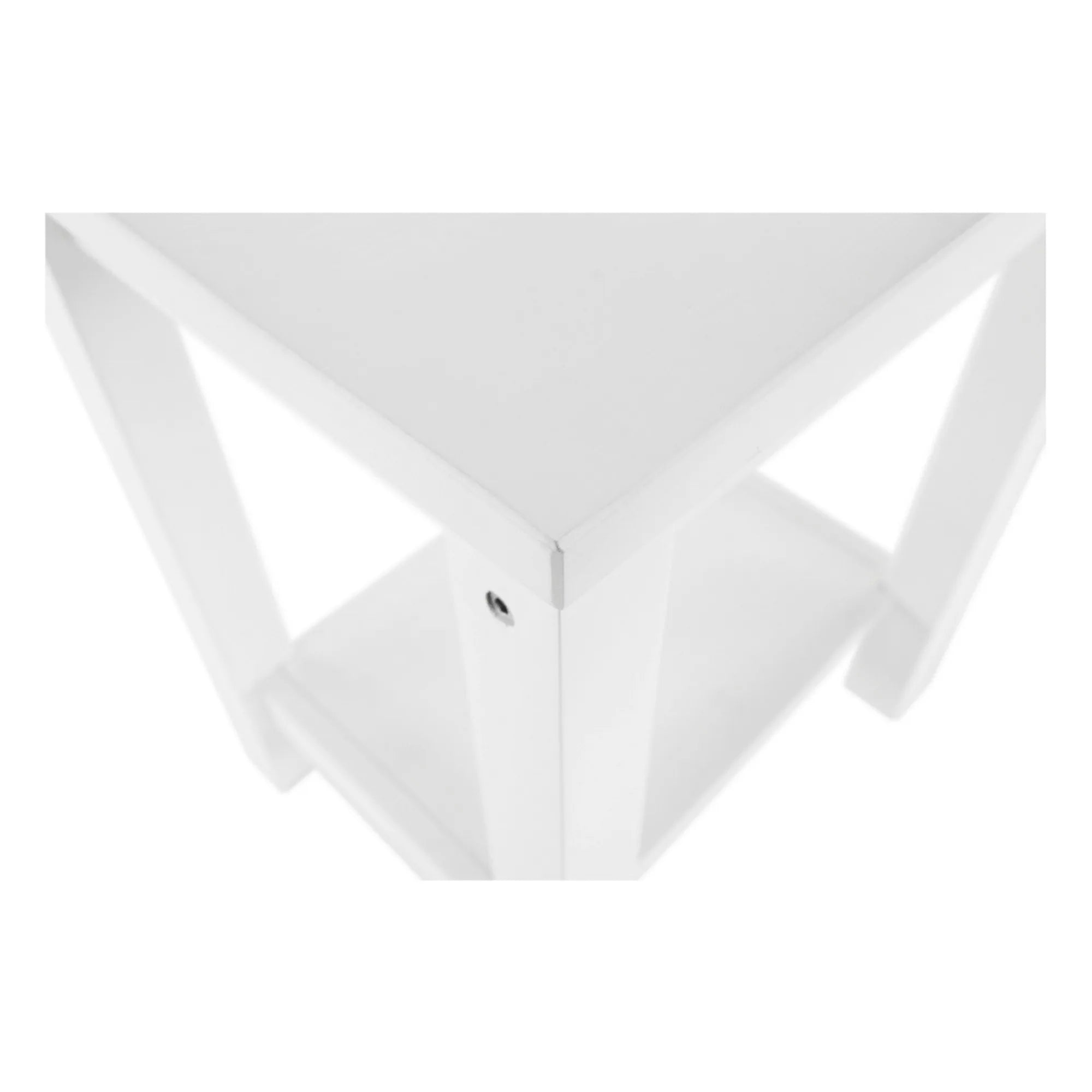 Noptiera FOSIL, alb, lemn, 38x32x47 cm