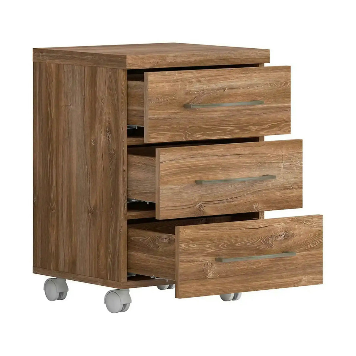 Noptiera GENT, stejar stirling, PAL laminat, 42x38x60 cm
