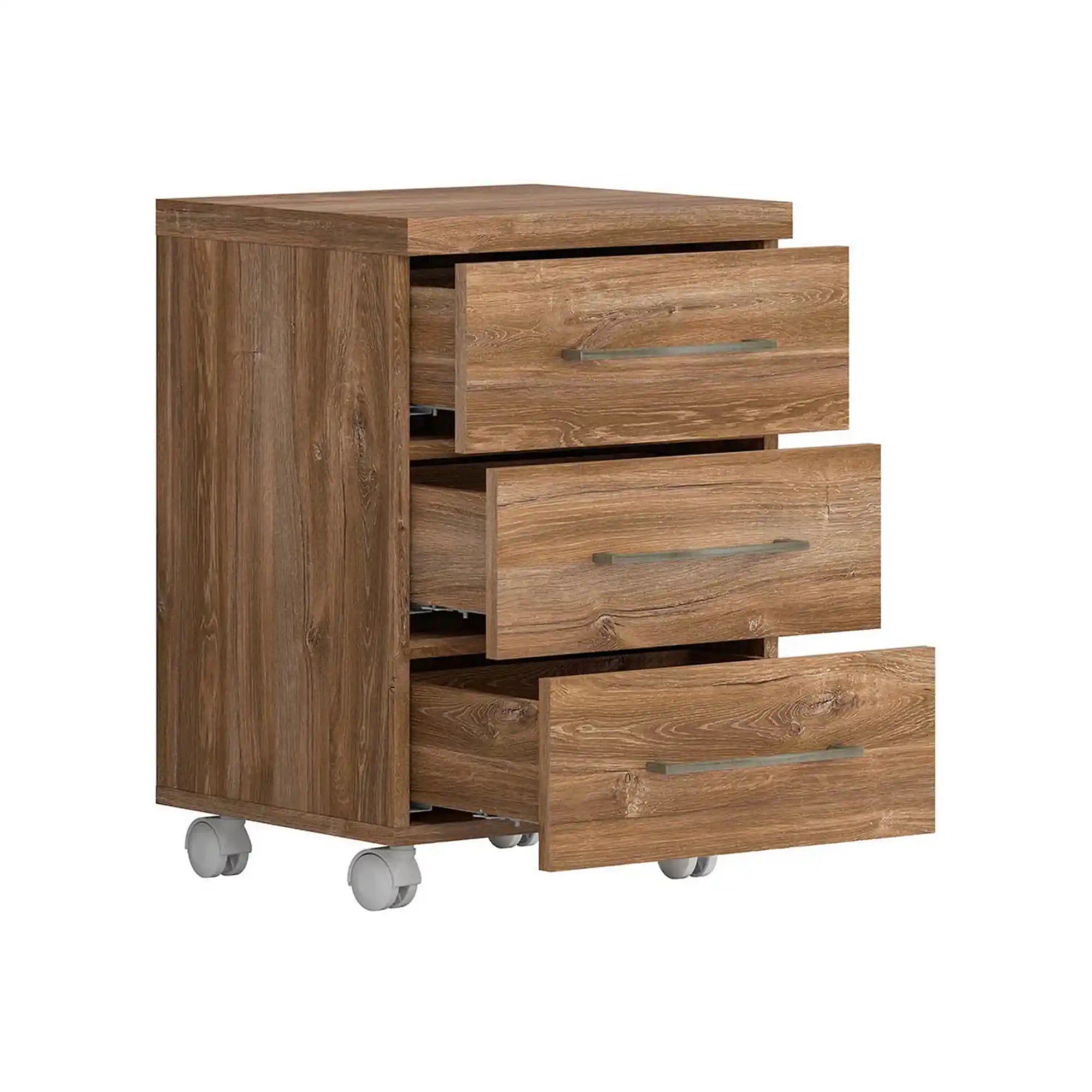 Noptiera GENT, stejar stirling, PAL laminat, 42x38x60 cm