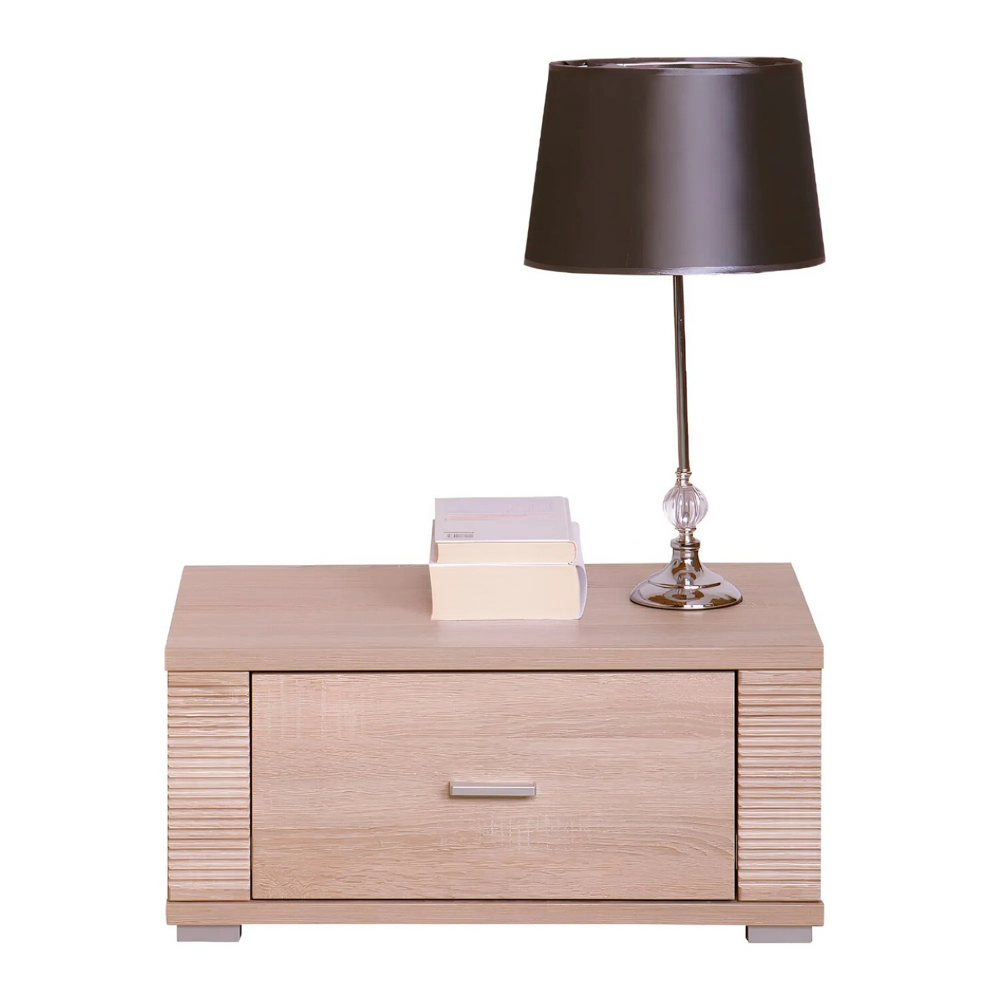 Noptiera GRAND typ 21, PAL melaminat, stejar sonoma, 63x29x39 cm, 1 sertar