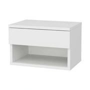 Noptiera Jamot, alb, PAL, 45x29x32 cm