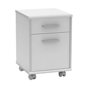 Noptiera JOHAN 2 NEW 07, alb, DTD laminat, 39x41x55 cm