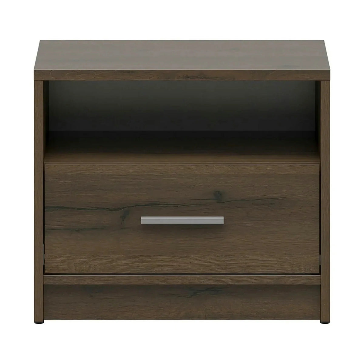Noptiera NEPO PLUS, stejar nobil, PAL, 50x34x43 cm