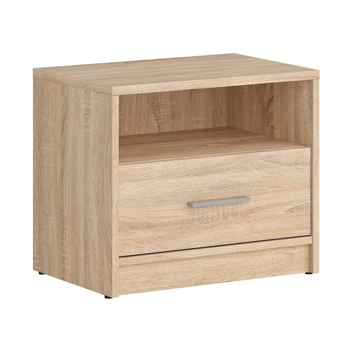 Noptiera NEPO PLUS, stejar sonoma, PAL, 50x34x43 cm
