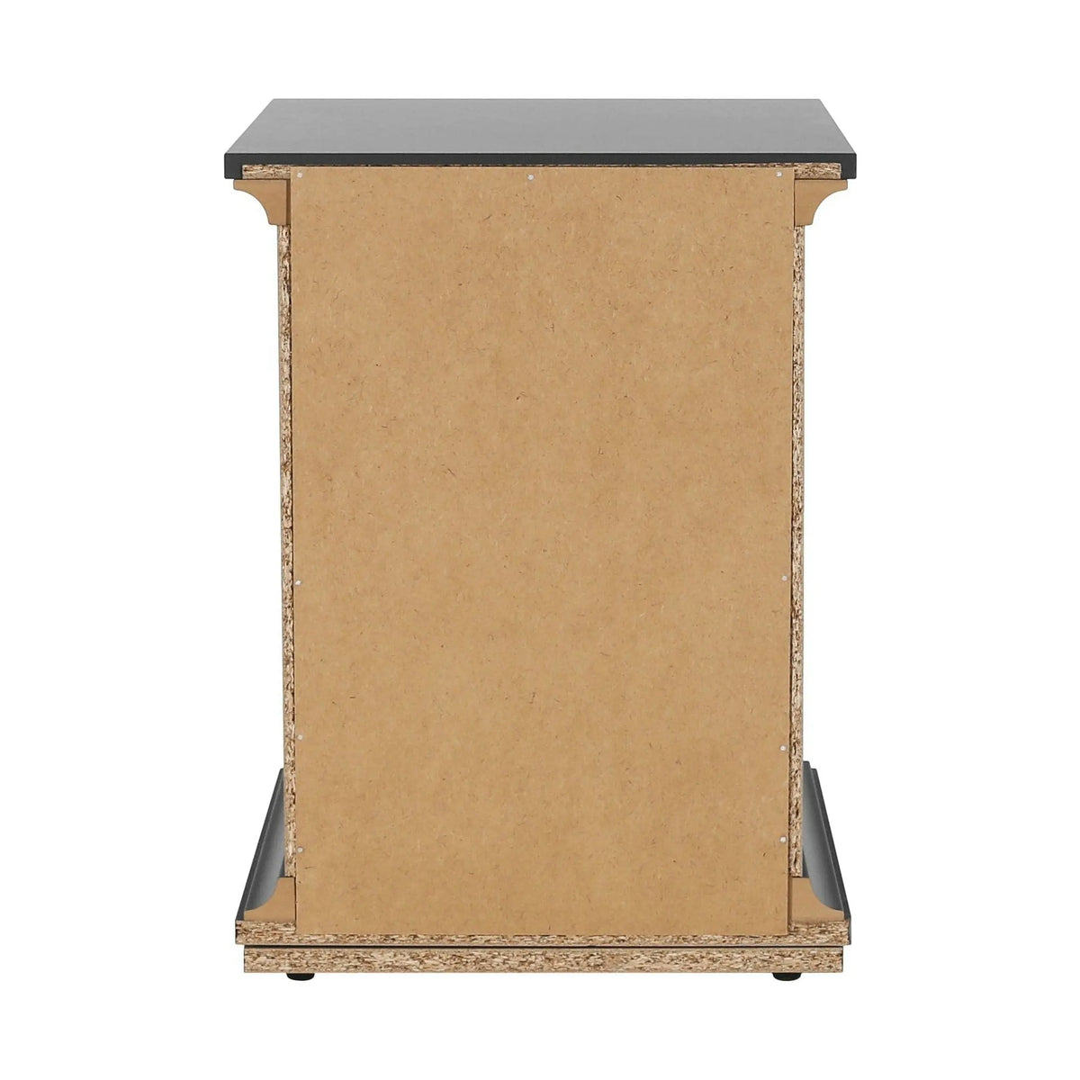 Noptiera PARIS 70302, gri antracit, DTD laminat, 44x40x59 cm